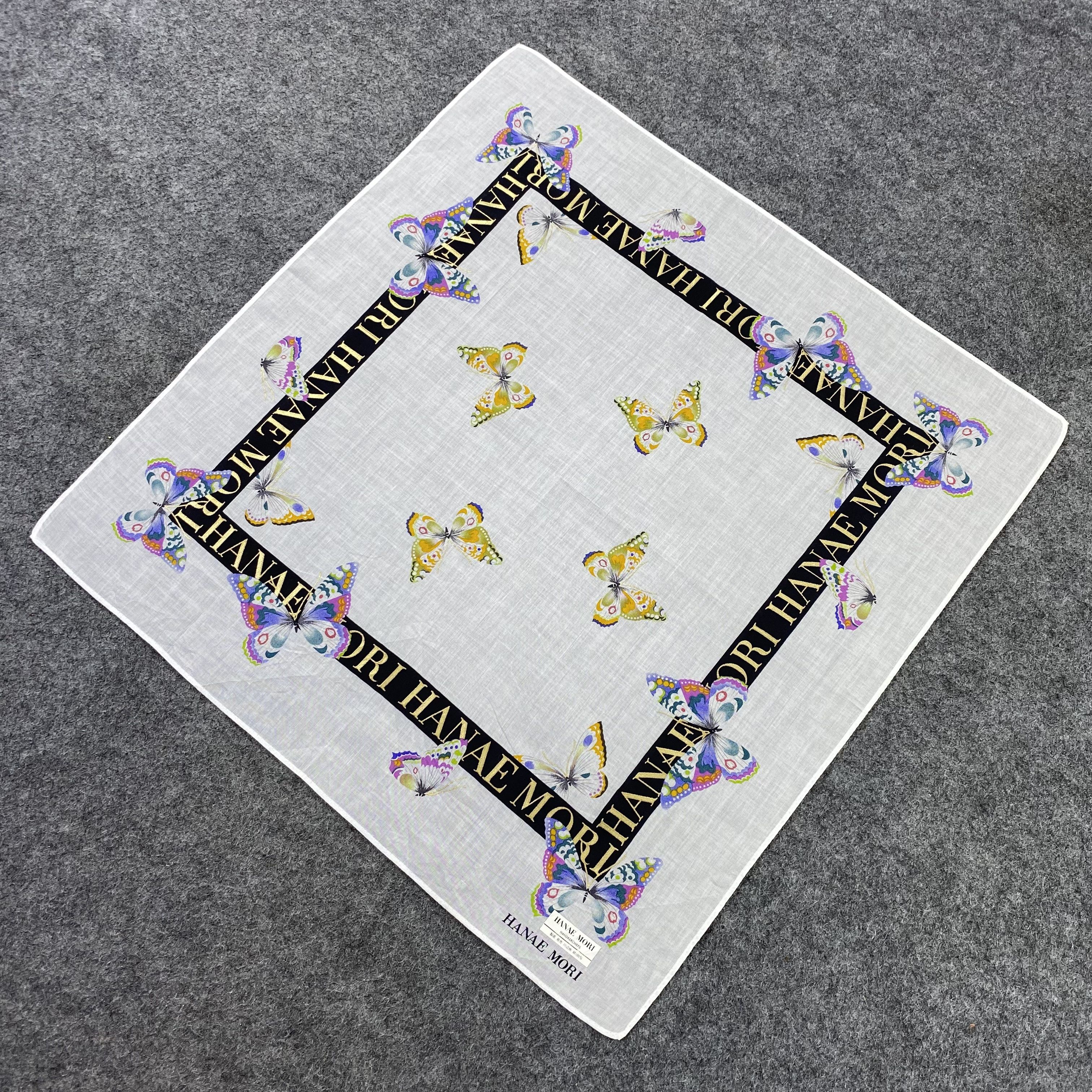 Hanae Mori Hanae Mori Handkerchief / Bandana / Neckerchief-B979 Size ONE SIZE - 4 Thumbnail