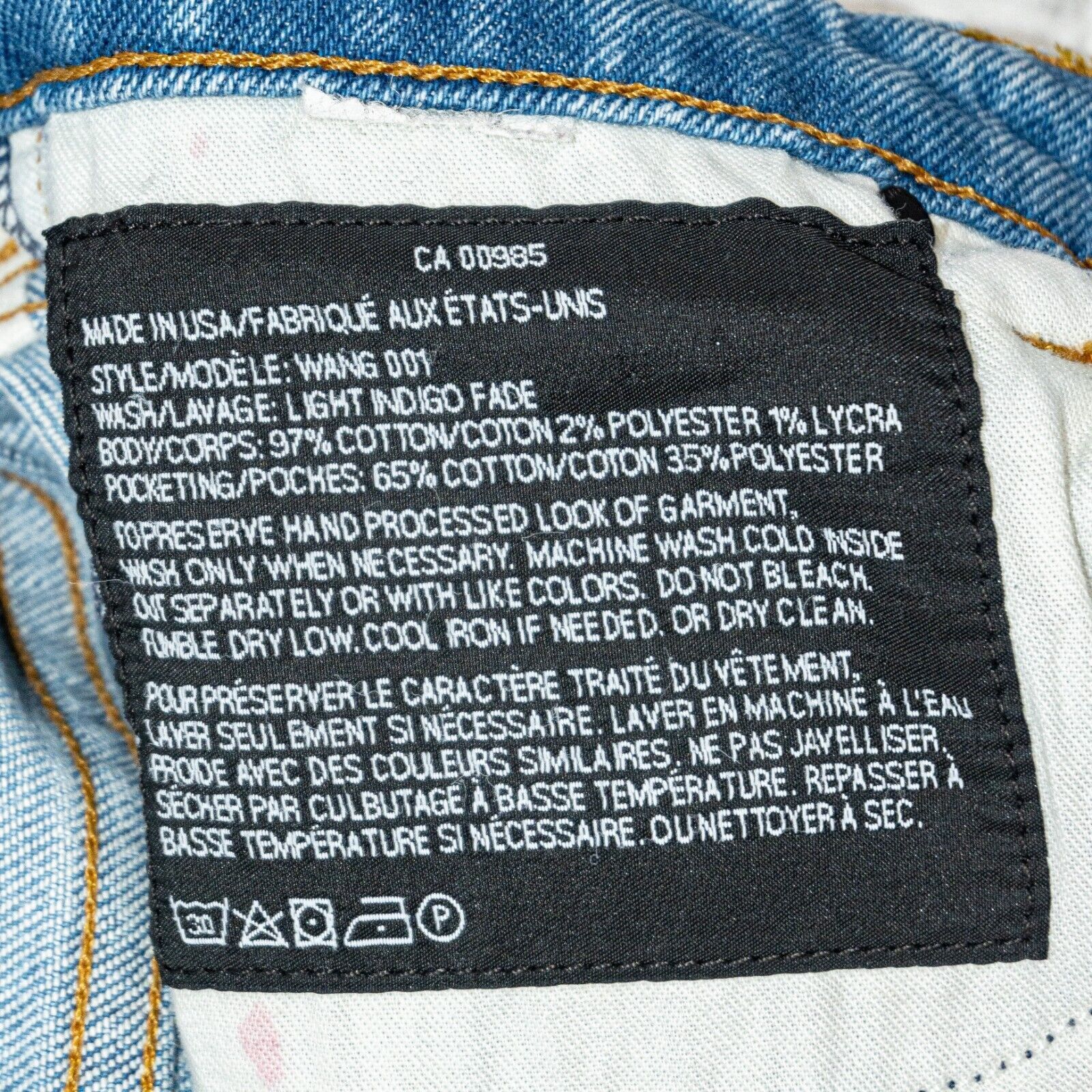 Alexander Wang DENIM x Alexander Wang skinny Jeans Light indigo Fade 25 Size 25" / US 0 / IT 36 - 7 Thumbnail