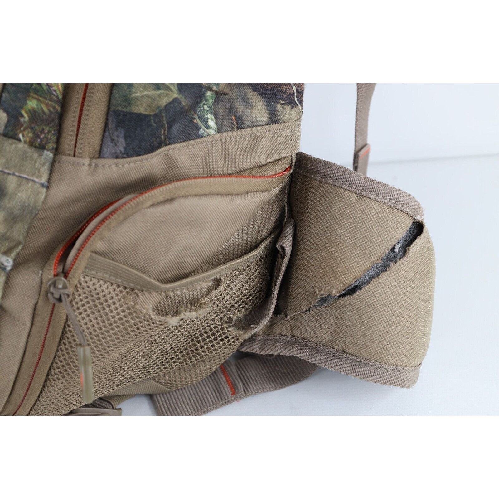 Vintage Vintage Streetwear Camouflage Hiking Hunting Backpack Bag Size ONE SIZE - 6 Thumbnail