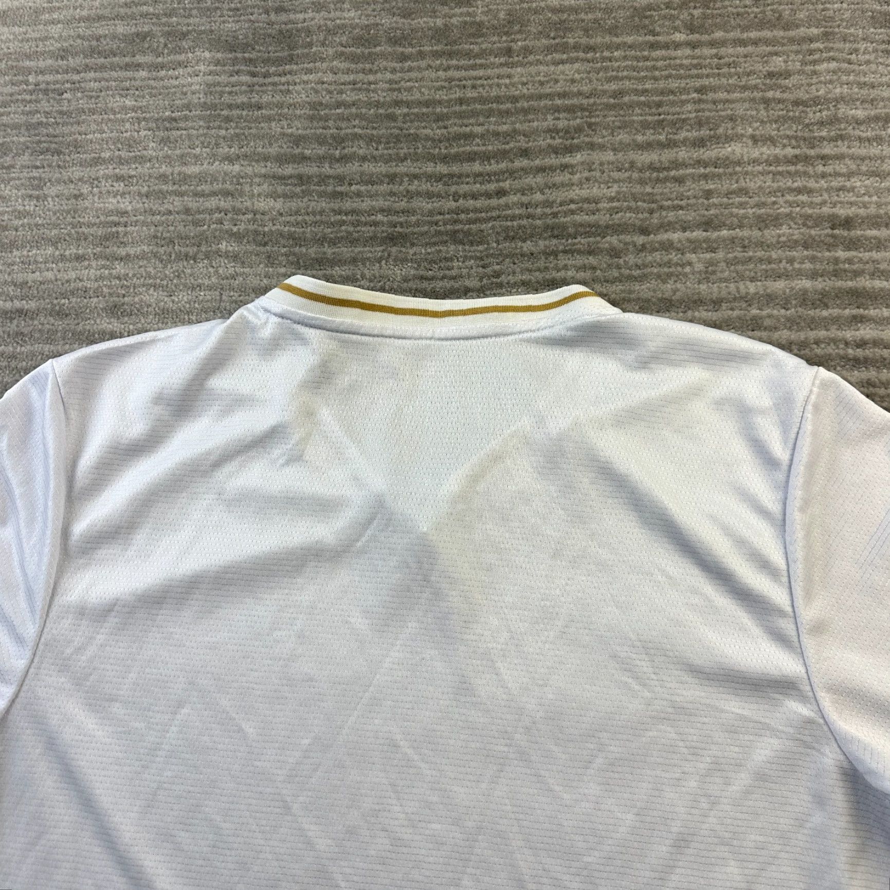 Li-Ning Li-Ning Shirt Mens Large White Badminton Tennis Performance Shirt Size US L / EU 52-54 / 3 - 4 Thumbnail