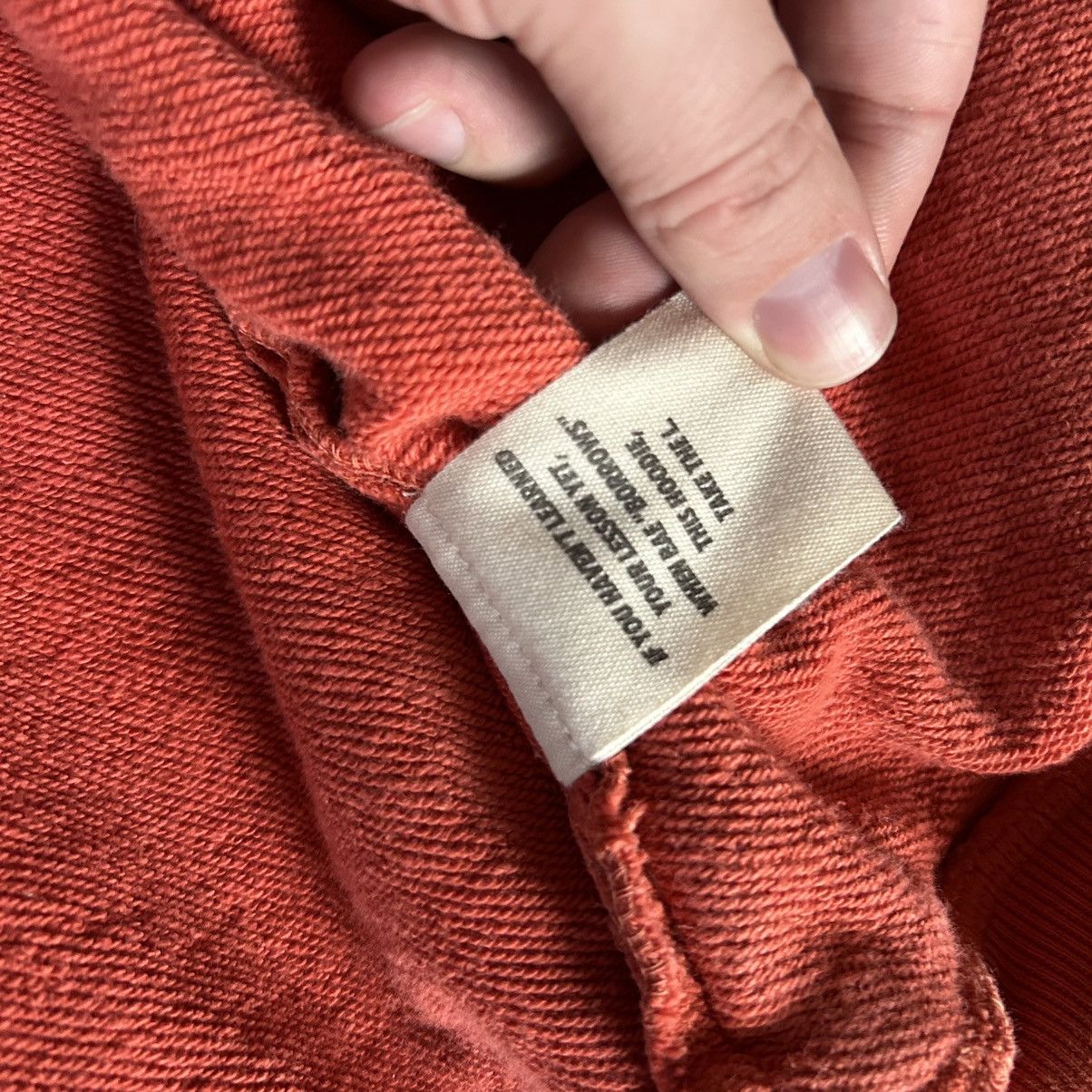 Effulgence PEACH SPLOOSH SUN FADED RiRi FULL ZiP WAFFLE LiNED HOODiE Size US L / EU 52-54 / 3 - 8 Thumbnail