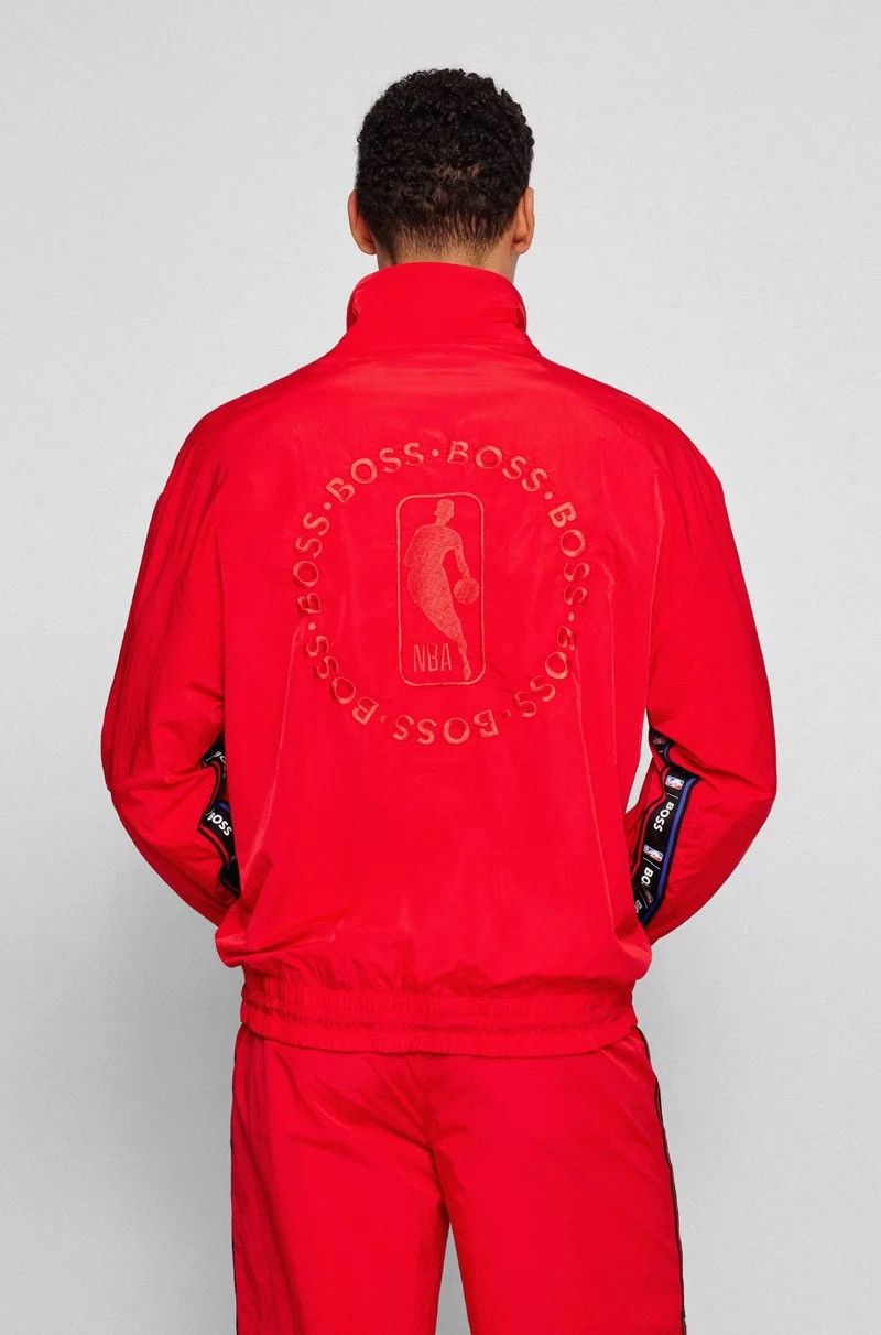 Hugo 🔥400$ BOSS & NBA Nylon Sweatshirt/Boss x NBA Nylon Jacket Size US M / EU 48-50 / 2 - 18 Thumbnail
