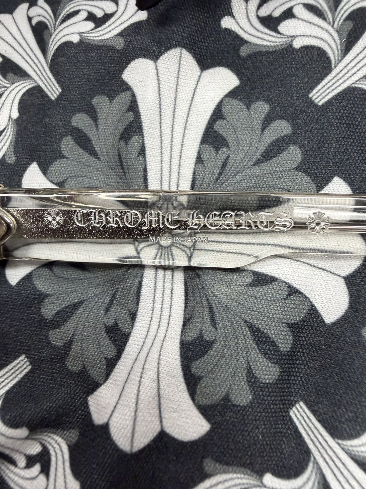 Chrome Hearts Chrome Hearts Clear Halllamanass Glasses Size ONE SIZE - 6 Thumbnail