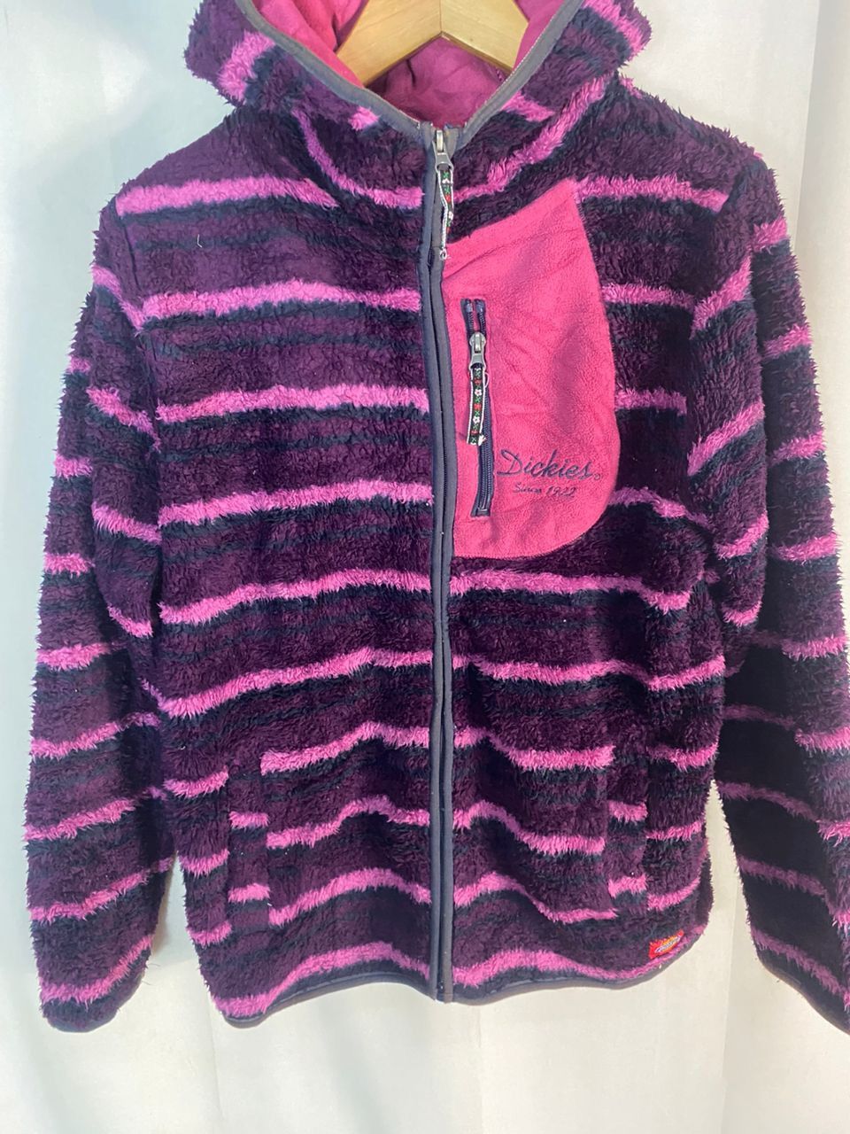 Dickies Dickeis fleece stripe zipper hoodie Size M / US 6-8 / IT 42-44 - 2 Thumbnail