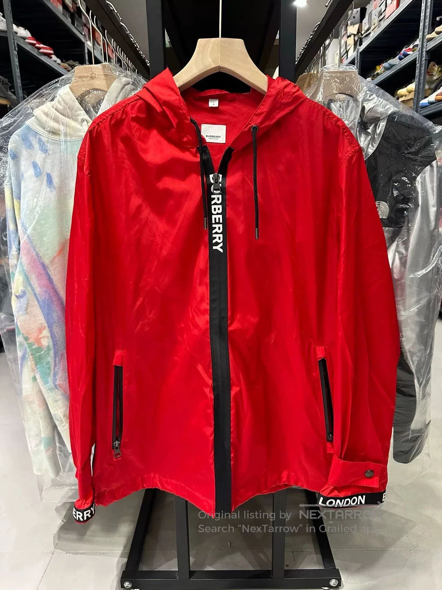 Burberry Burberry Red Sun Protection Jacket. Size US L / EU 52-54 / 3 - 1 Thumbnail