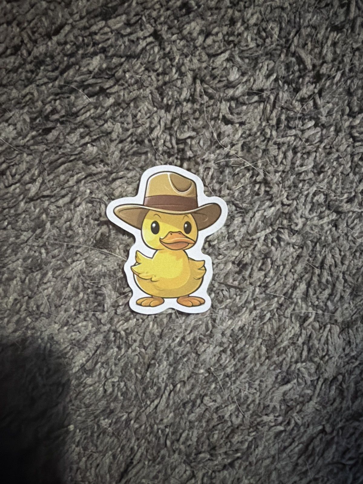 Hypebeast Duck Wearing Hat Sticker Size ONE SIZE - 1 Thumbnail