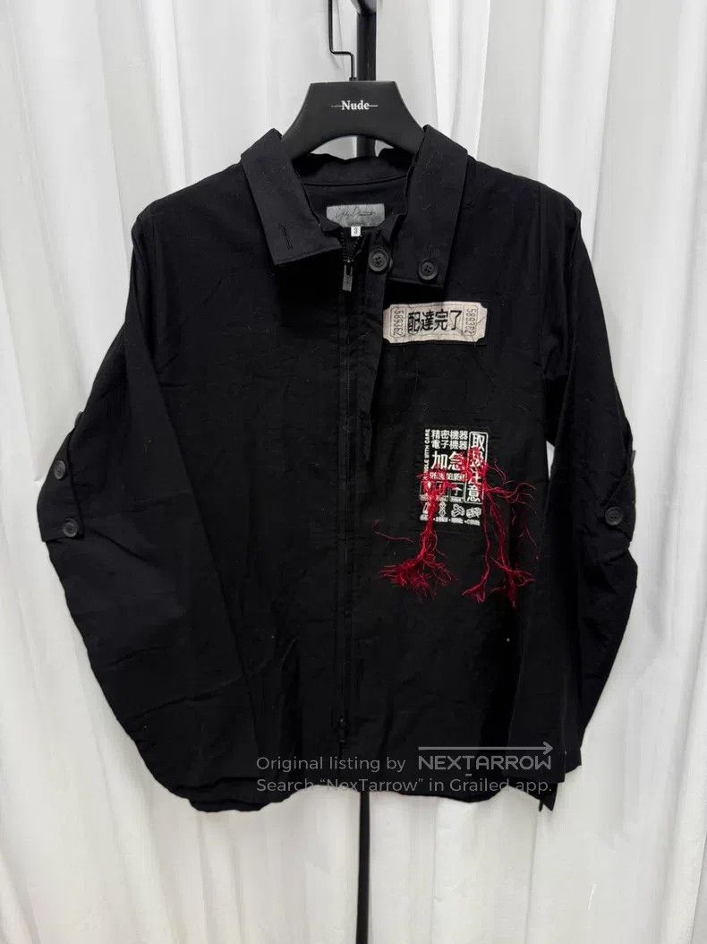 Yohji Yamamoto YOHJI YAMAMOTO Patchwork Button Jacket Size US L / EU 52-54 / 3 - 1 Thumbnail