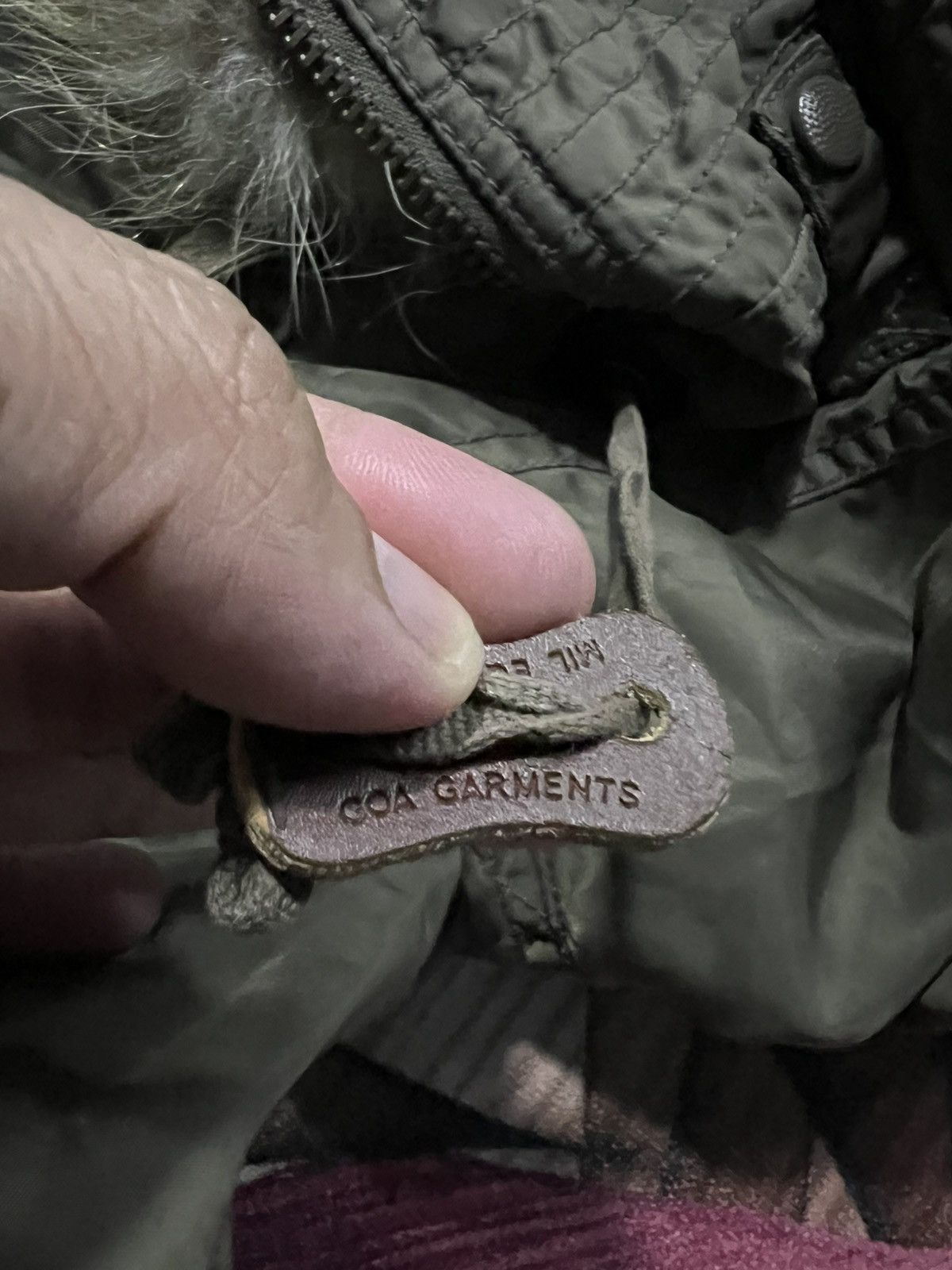If Six Was Nine × Le Grande Bleu (L.G.B.) Vintage 2000’s G.O.A Military Parka Fur Jacket Size US S / EU 44-46 / 1 - 17 Thumbnail