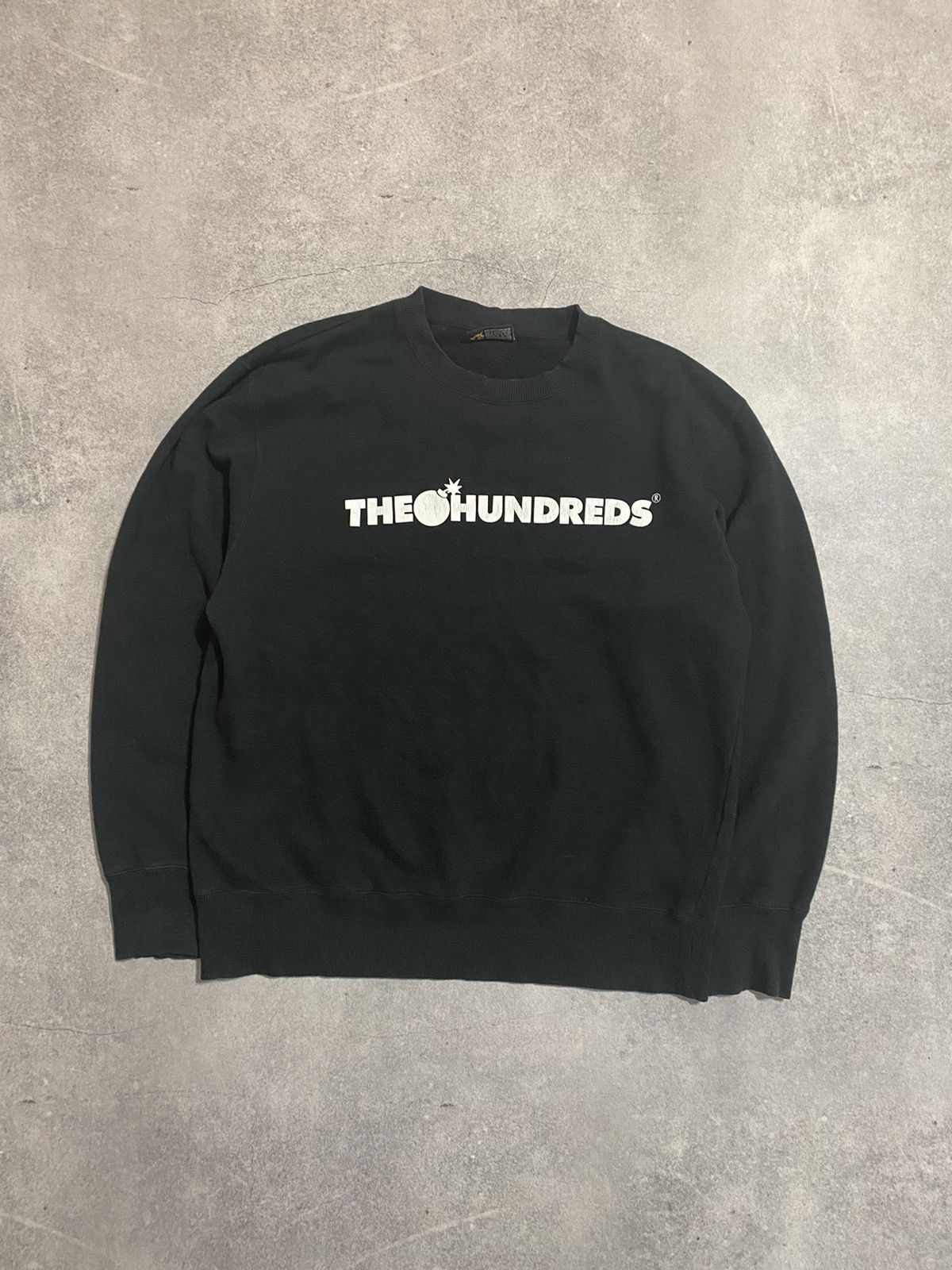 The Hundreds × Vintage The Hundreds Crew Neck Big Logo Sweatshirt Size US XL / EU 56 / 4 - 1 Thumbnail