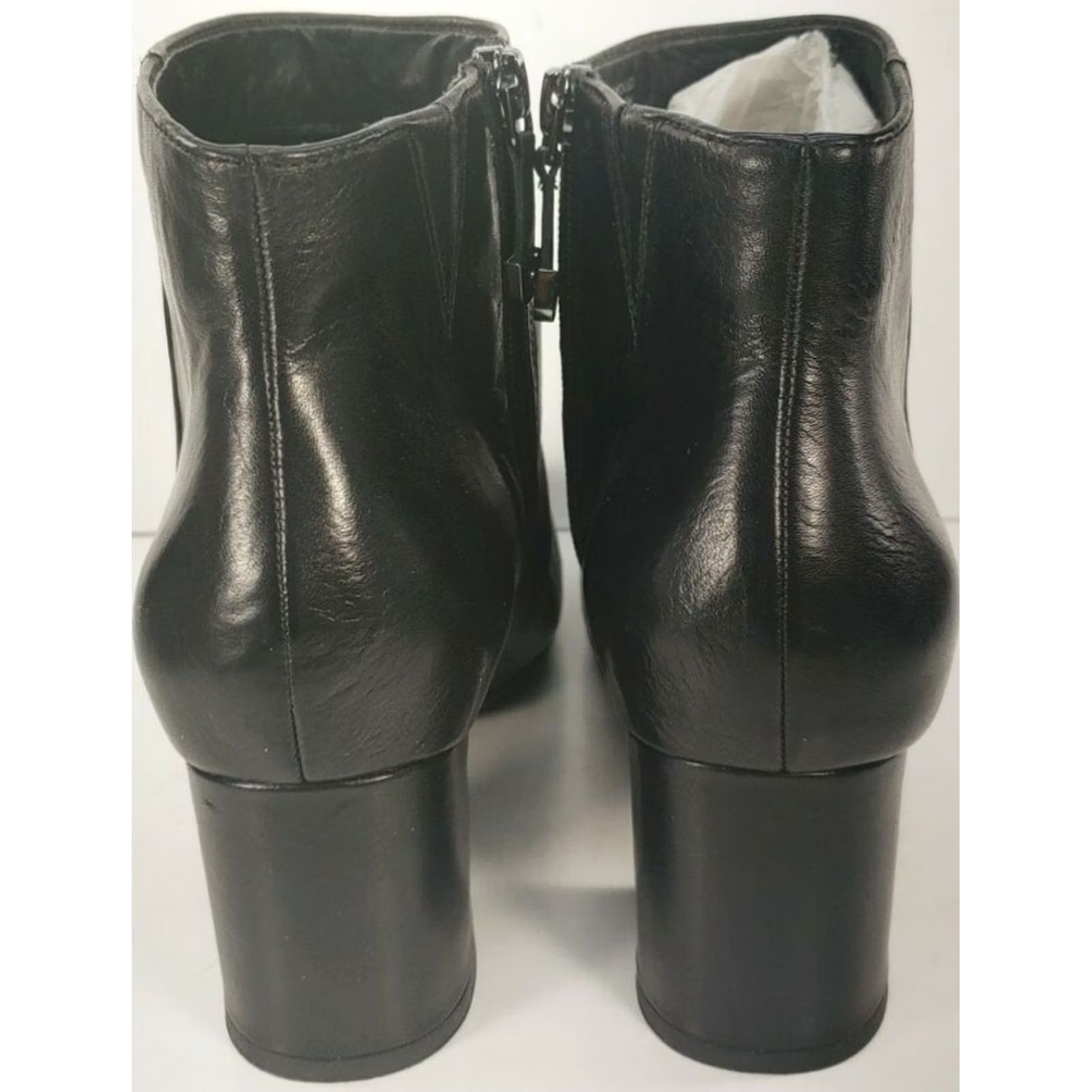 Vintage Earthies Apollo Soft Leather Boots Black Women's Casual 9.5B Size L / US 10 / IT 46 - 5 Thumbnail