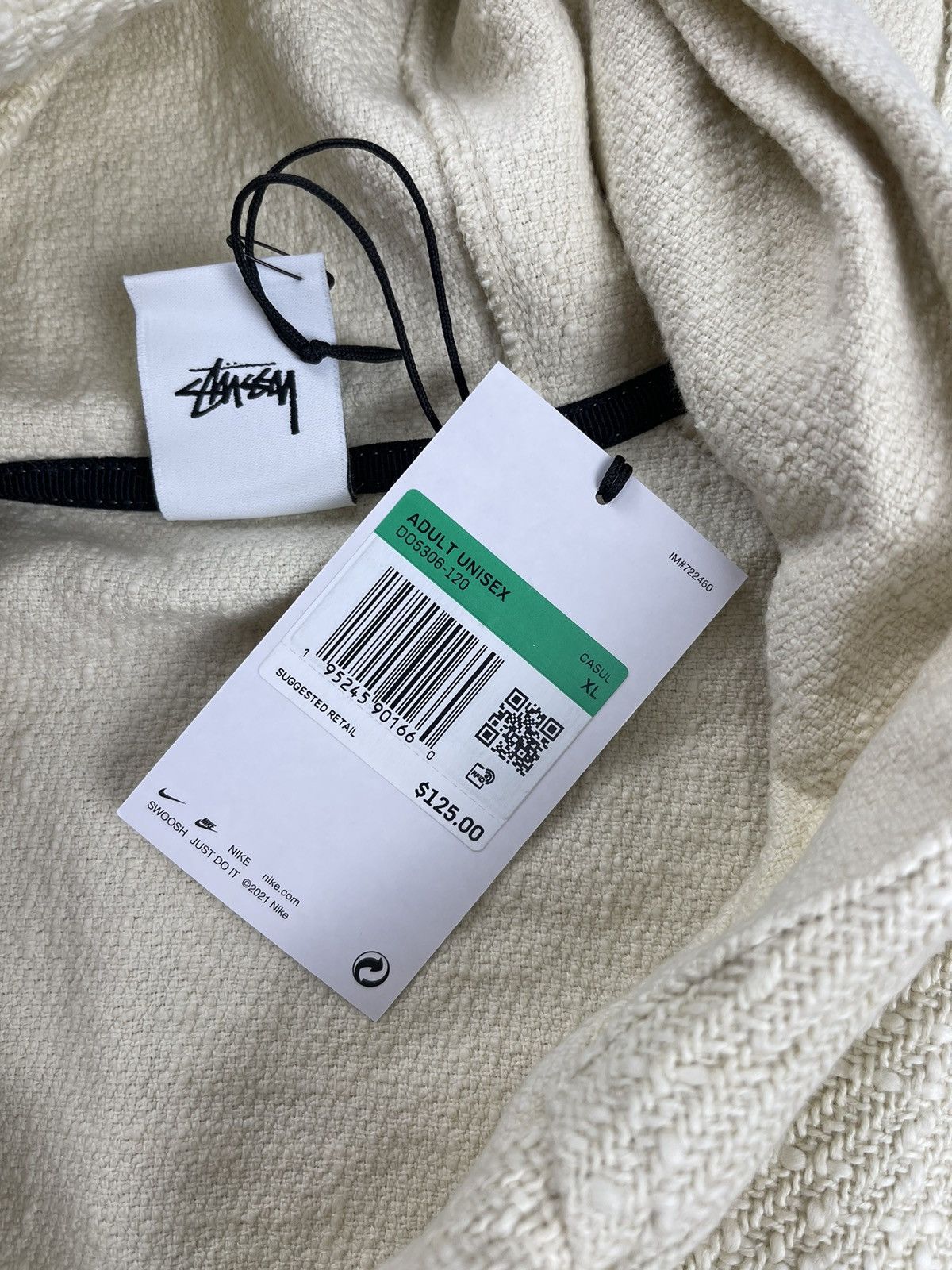 Nike × Stussy Nike x Stussy NRG Pullover Hoodie Unisex Size XL Size US XL / EU 56 / 4 - 23 Thumbnail