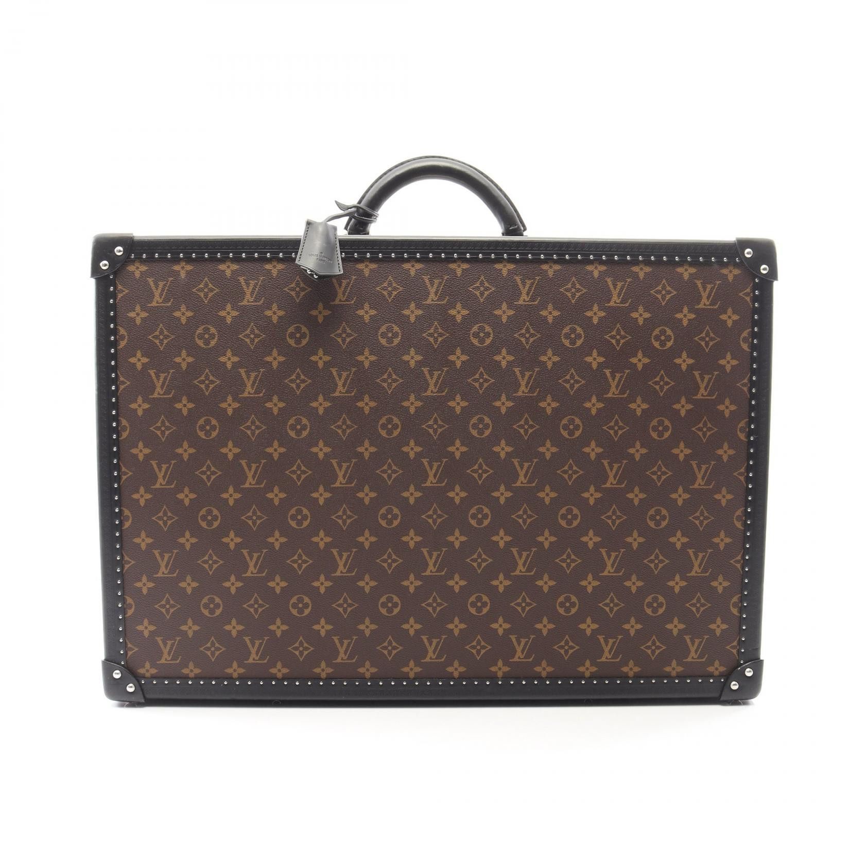 Louis Vuitton Louis Vuitton Louis Vuitton Alzer Monogram Macassar Coated Canvas Suitcase Textile Travel Bag DUTY FREE for USA Size ONE SIZE - 1 Thumbnail