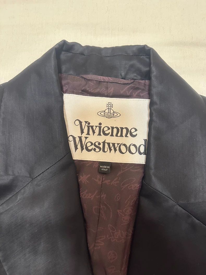 Vivienne Westwood Vivienne Westwood Black velvet suit Size L / US 10 / IT 46 - 4 Thumbnail