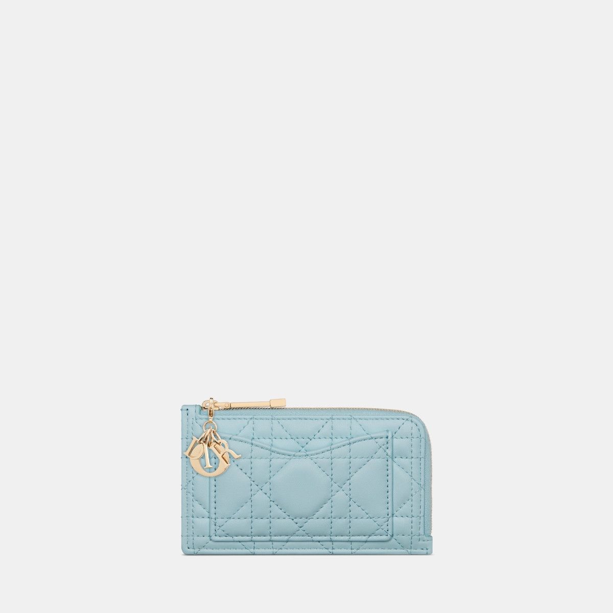 Dior o1bcso1str0226 Size:OS/Cosmos Zipped Card Holder in Blue Size ONE SIZE - 1 Thumbnail