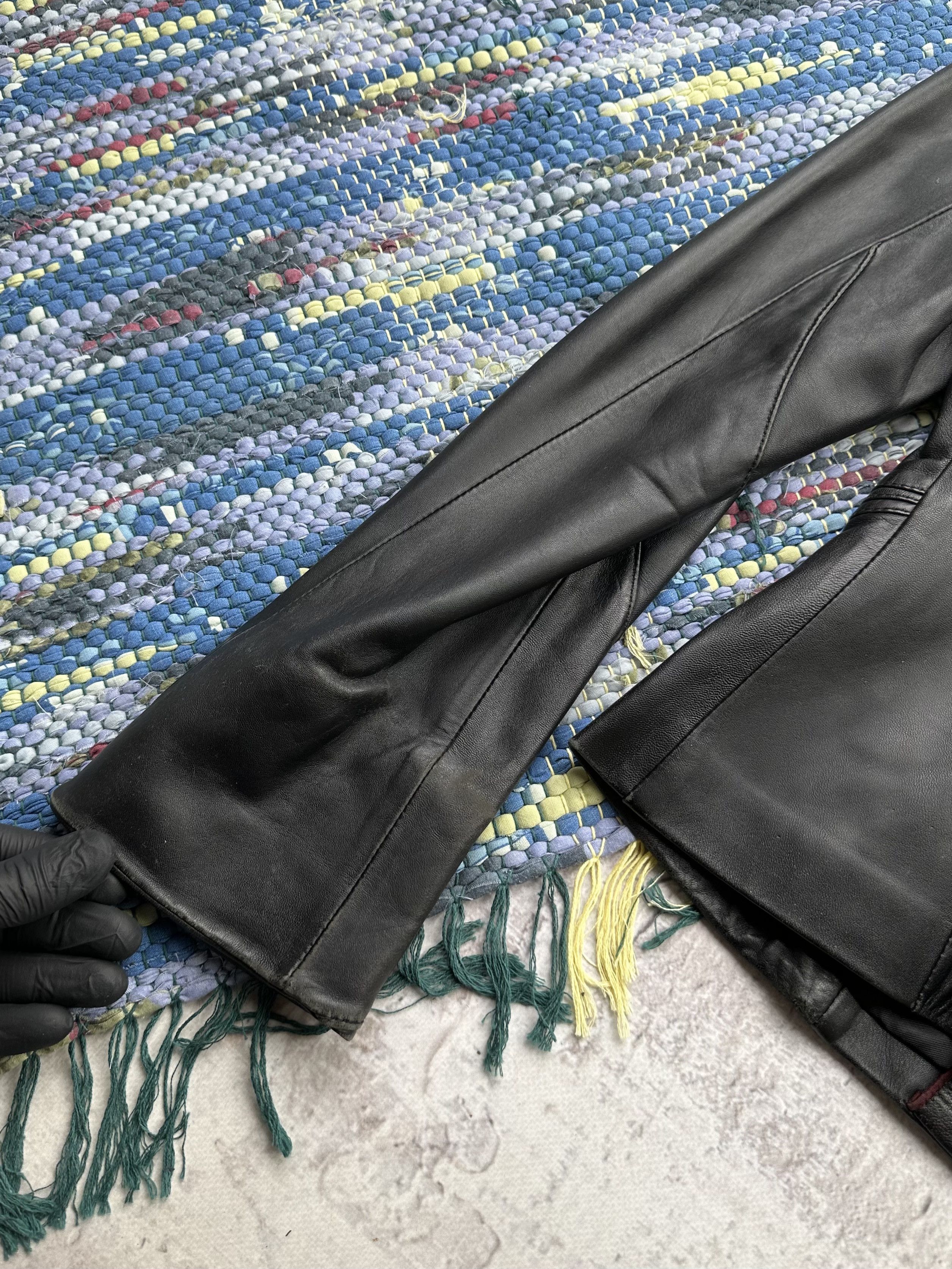 Japanese Brand Vintage Leather Jacket A337D15(23) Size S / US 4 / IT 40 - 12 Thumbnail