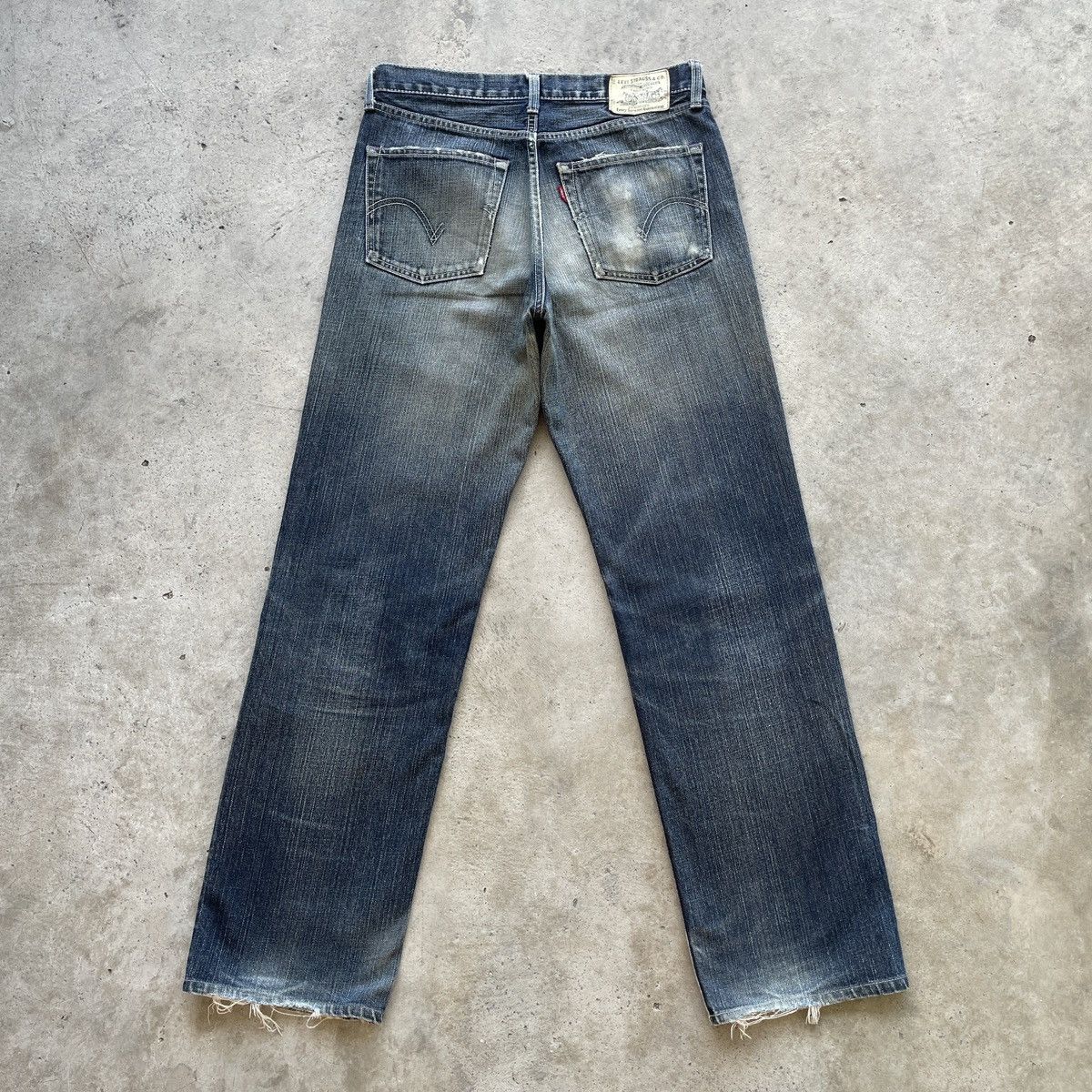 Jean × Levi's × Vintage Vintage Levi’s Faded Jeans Pants Denim W32x31.5 Size US 32 / EU 48 - 14 Thumbnail