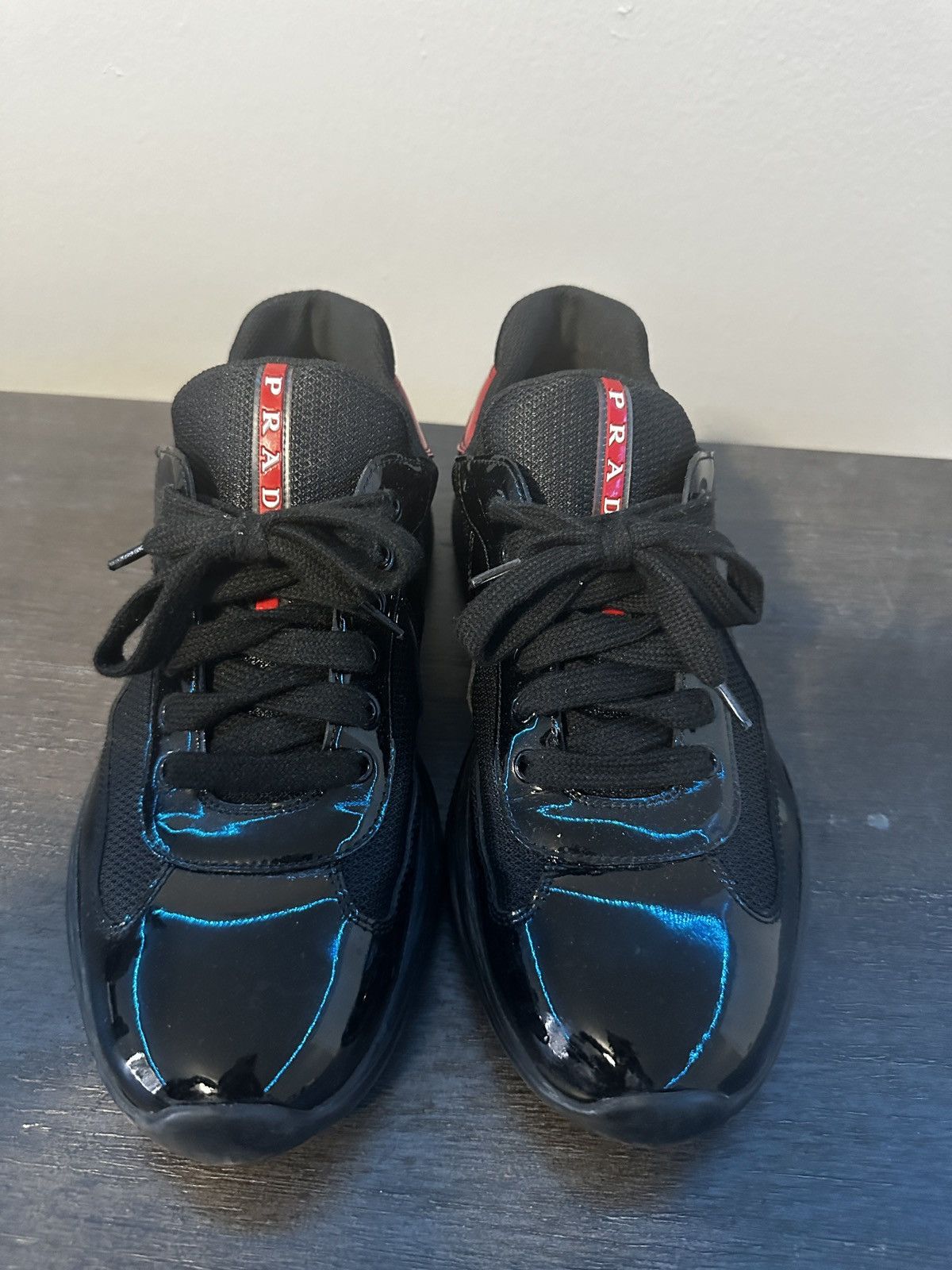 Prada Prada cup sneakers Size US 7 / EU 40 - 1 Thumbnail