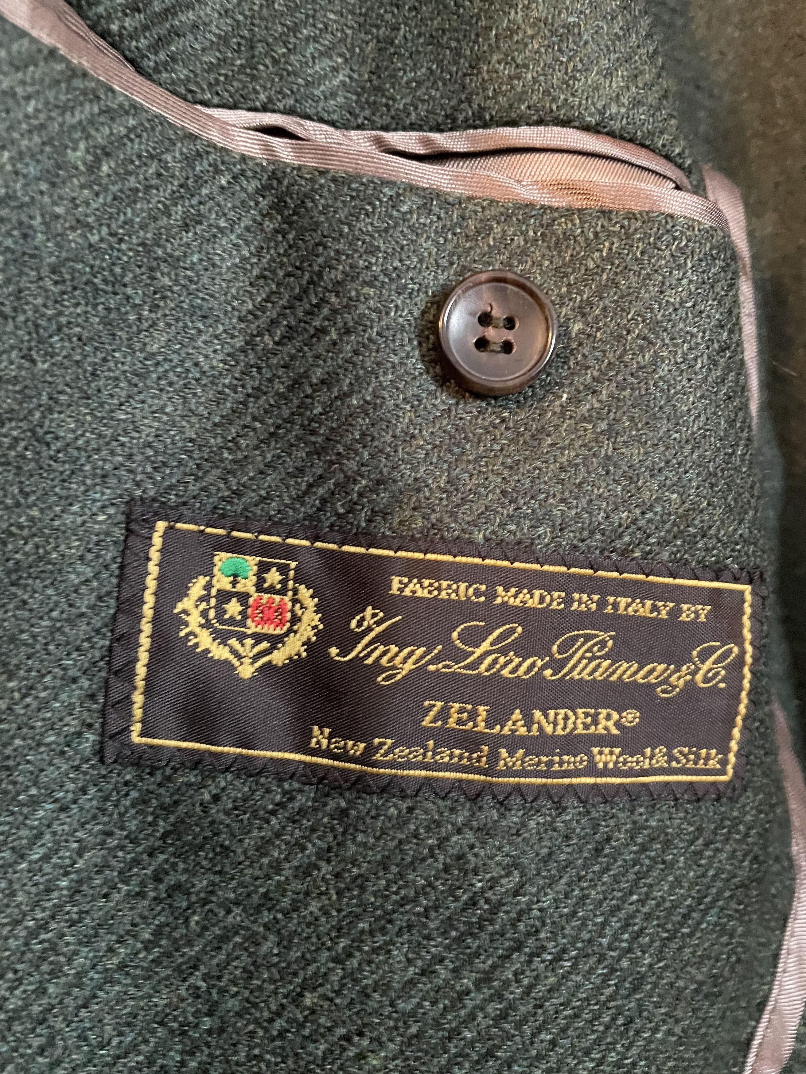 Morris Morris Heritage Blazer – Loro Piana Zelander Wool Size 50R - 7 Thumbnail