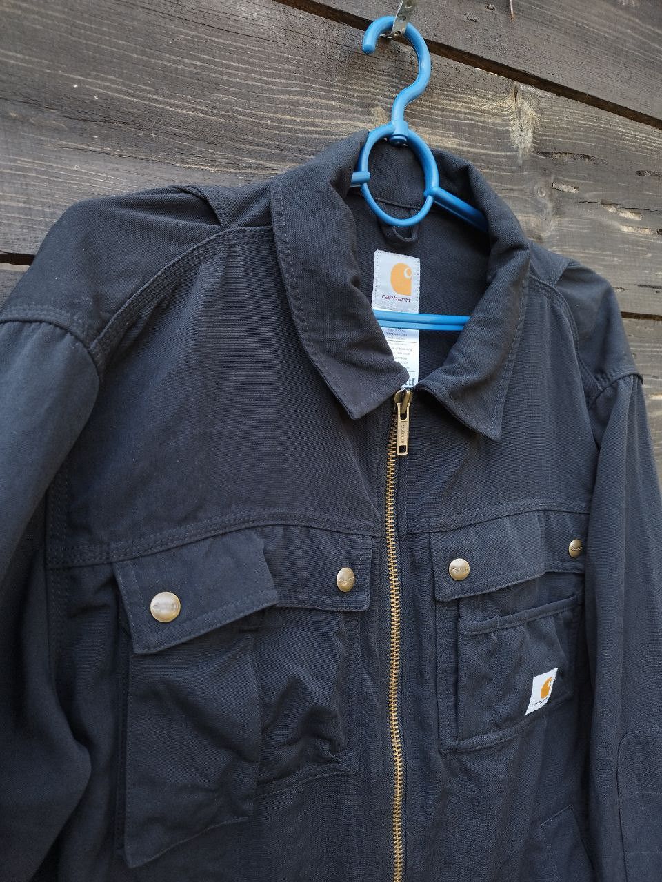 Carhartt Y2K Carhartt Black Light Nylon Jacket Large Streetwear Size US L / EU 52-54 / 3 - 8 Thumbnail