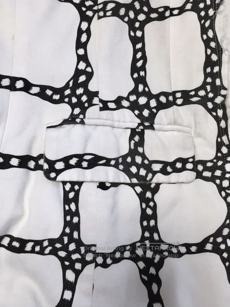 Comme des Garcons Comme Des Garcons Tattered print tailcoat with three-dimen Size S / US 4 / IT 40 - 6 Thumbnail