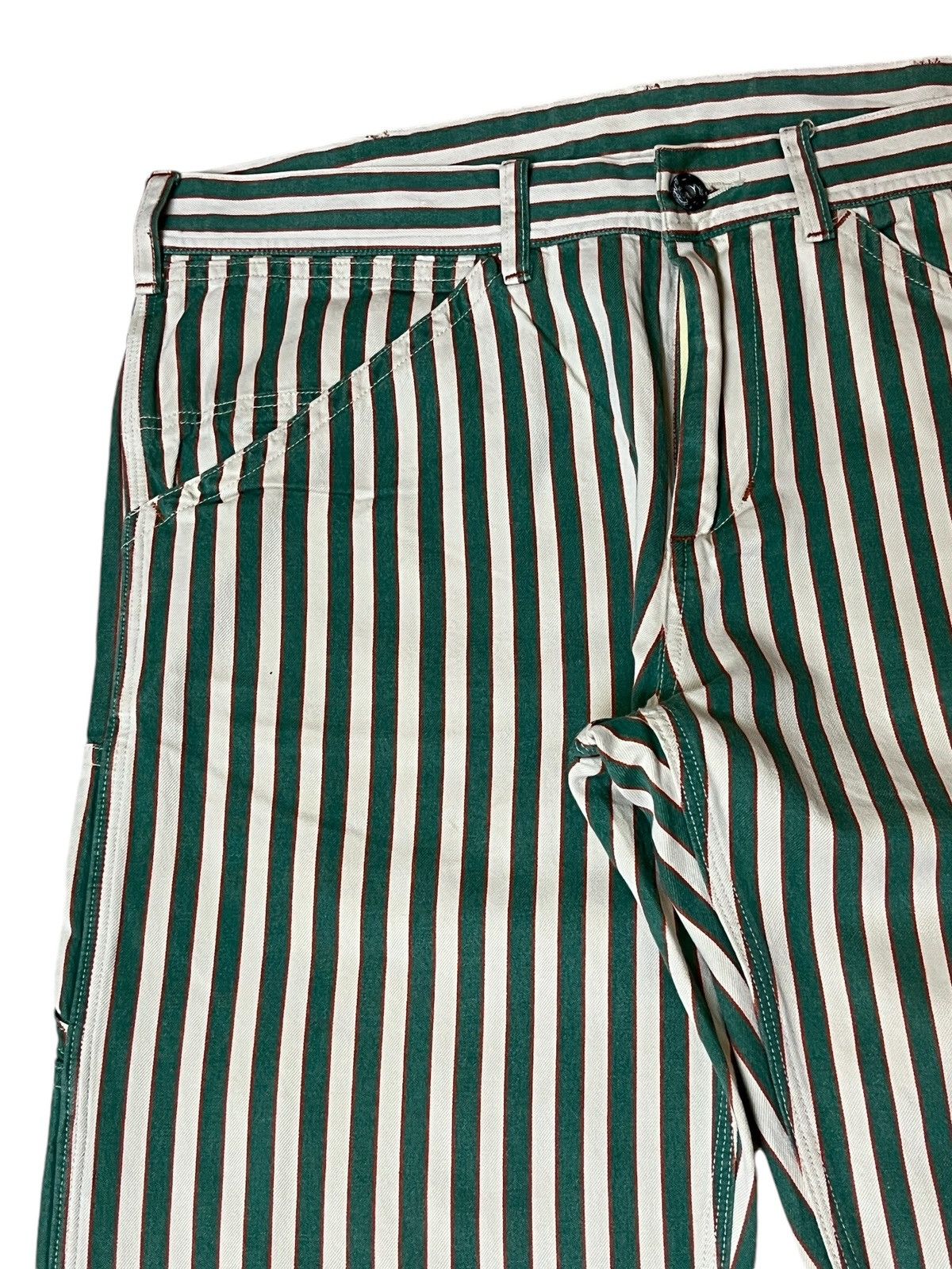 Japanese Brand GO TO HOLLYWOOD FITH CO.LTD WORKWEAR CARPENTER PRISON PANT Size US 35 - 5 Thumbnail
