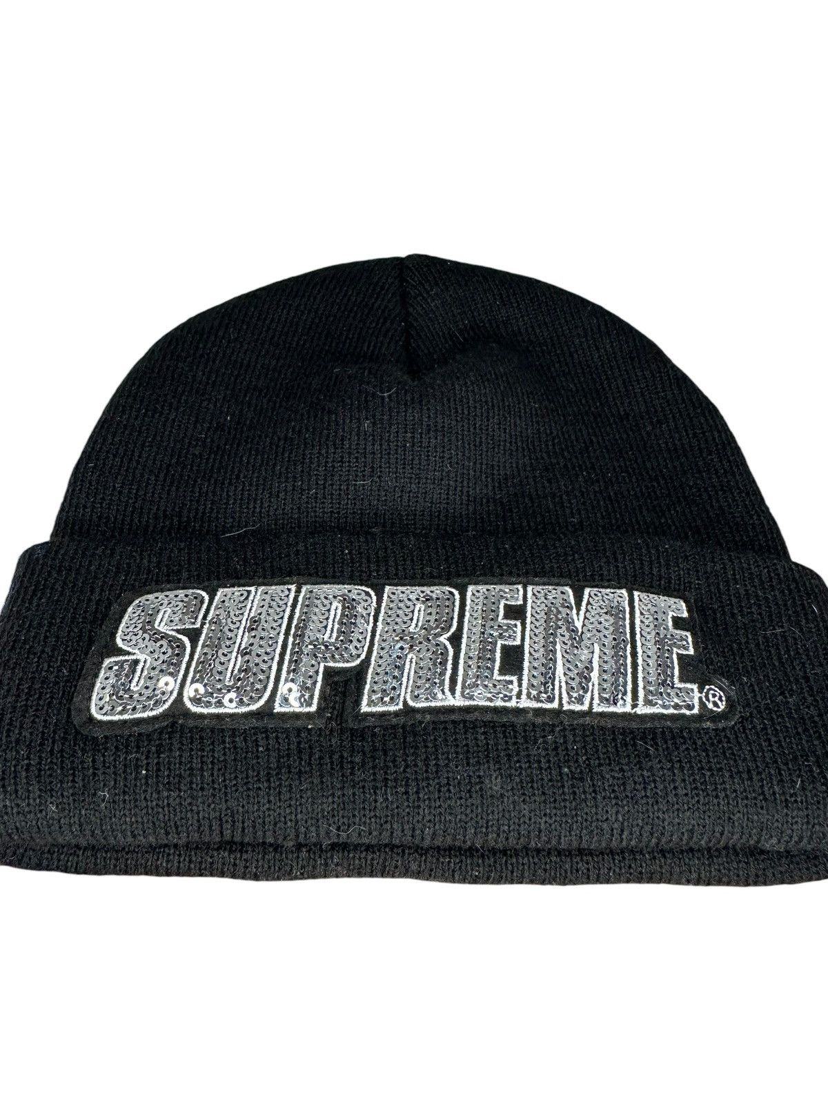 Supreme Supreme sequin beanie NWT Size ONE SIZE - 4 Thumbnail