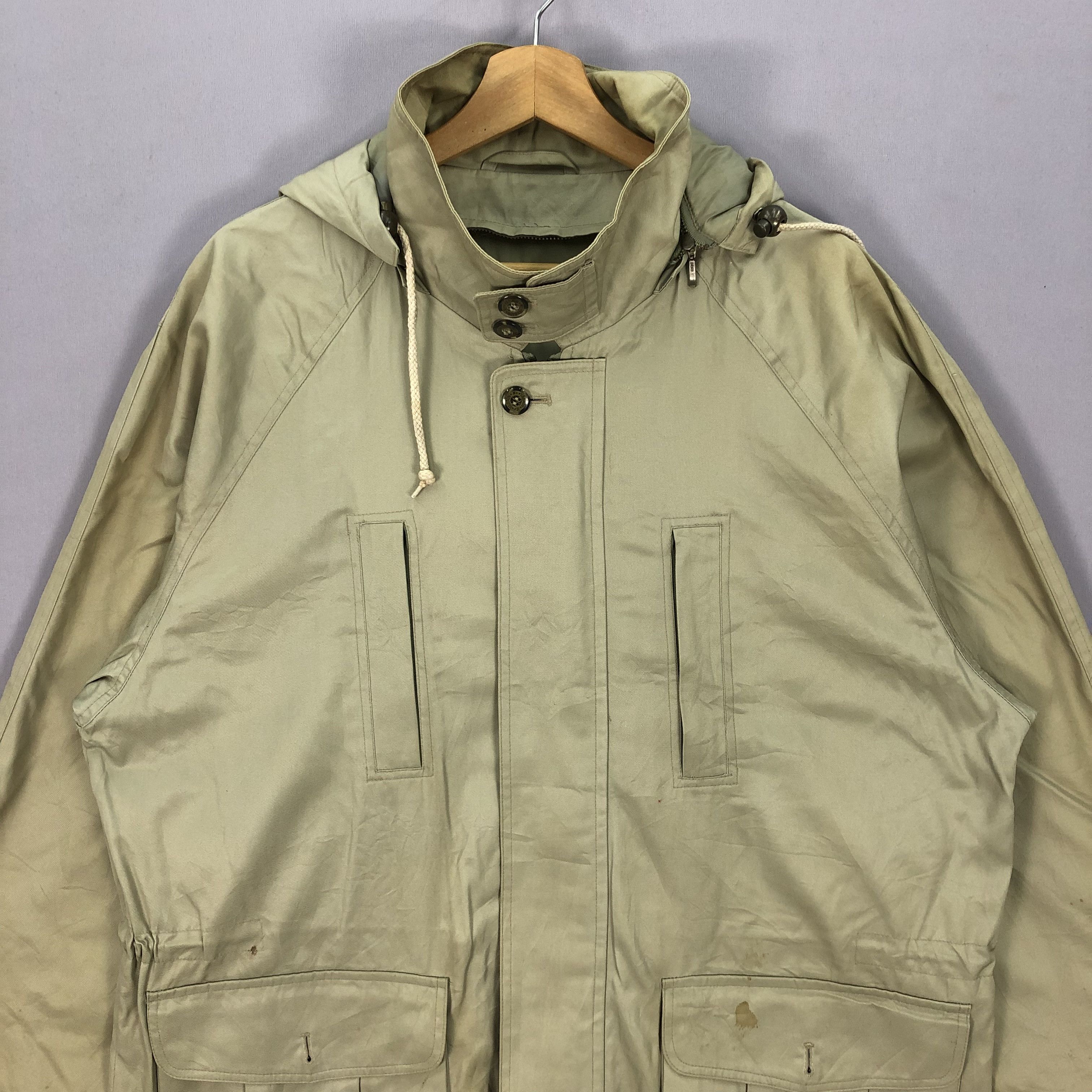 Japanese Brand × Vintage Vintage Japanese Hoodie Windbreaker Jacket Size US XL / EU 56 / 4 - 3 Thumbnail