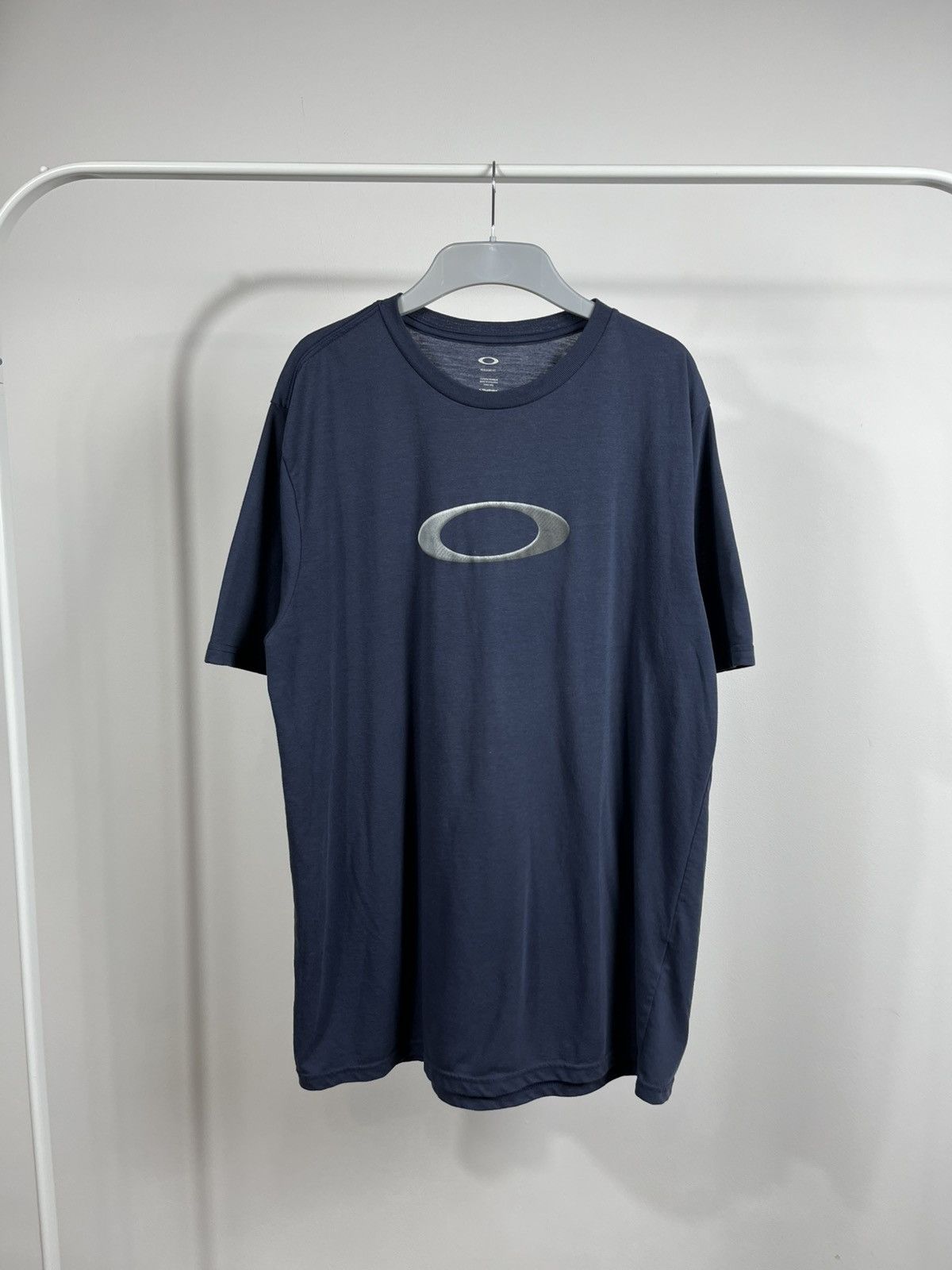 Oakley Oakley Logo T-Shirt XL Navy Blue Regular Fit Vintage Style Size US XL / EU 56 / 4 - 1 Thumbnail