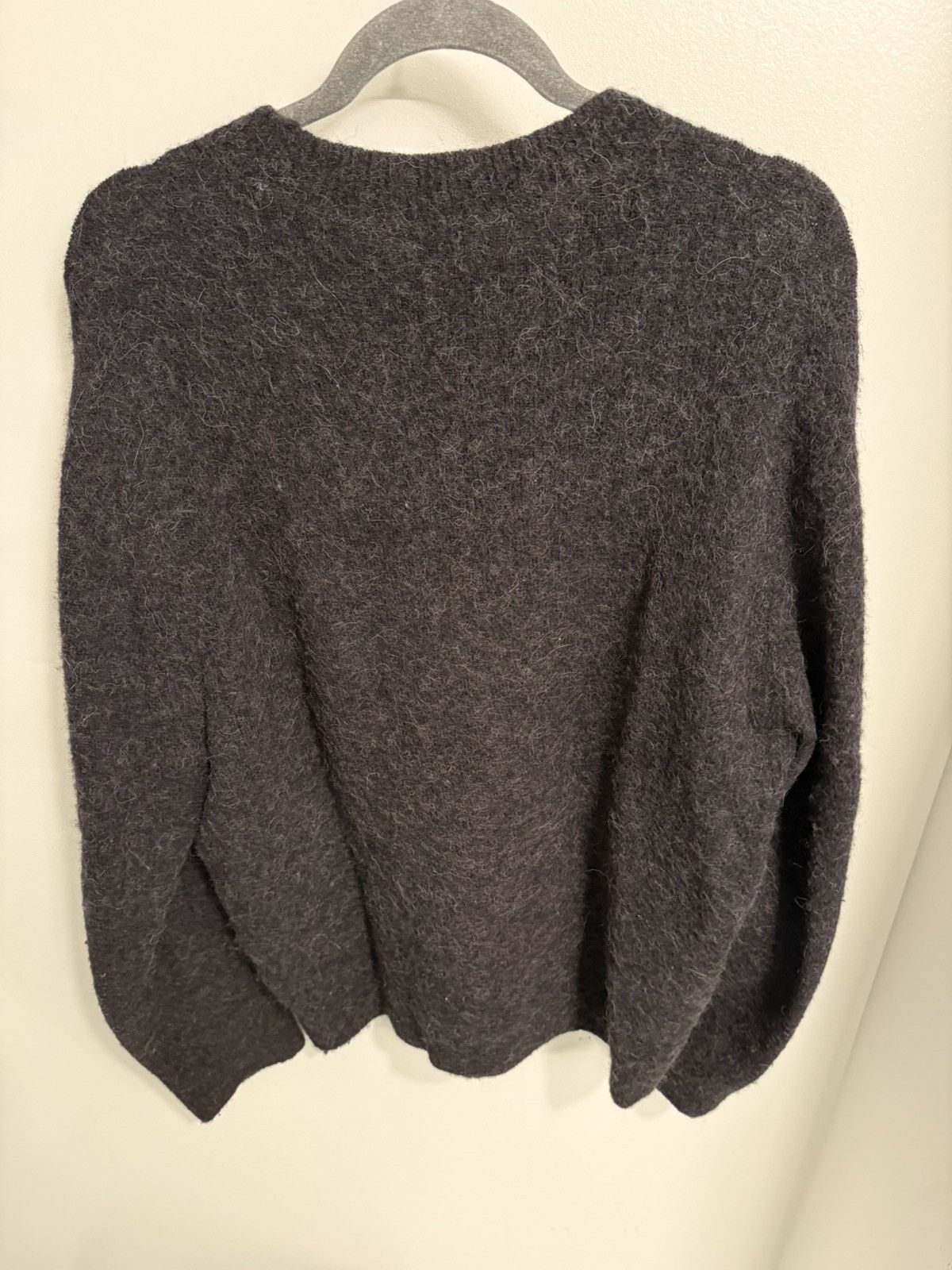Acne Studios Acne Studios Charcoal Fuzzy Wool Sweater M Size US M / EU 48-50 / 2 - 3 Thumbnail