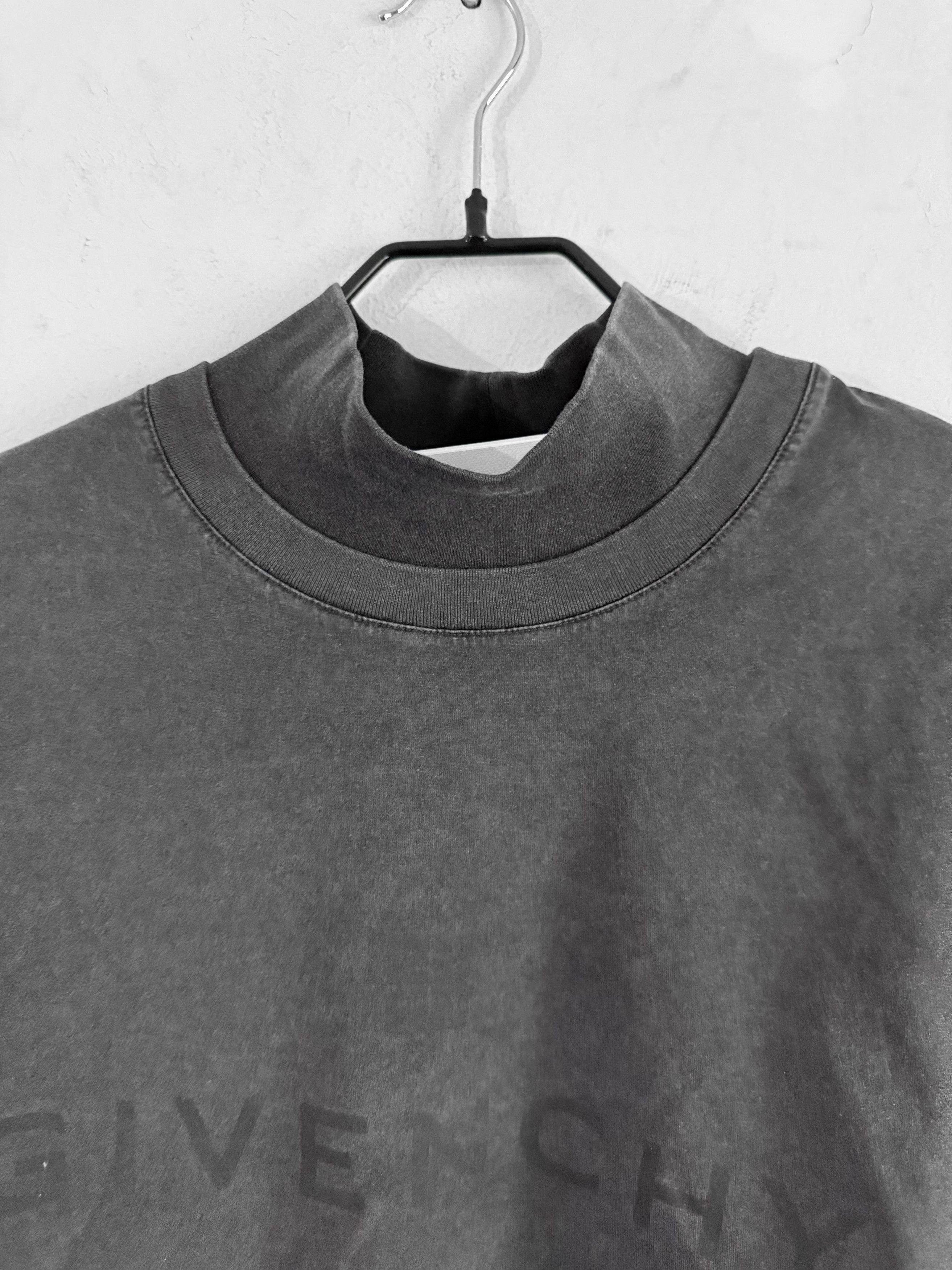 Givenchy Double Layer Embroidered Long Sleeve Tee Shirt Black Size US XL / EU 56 / 4 - 4 Thumbnail