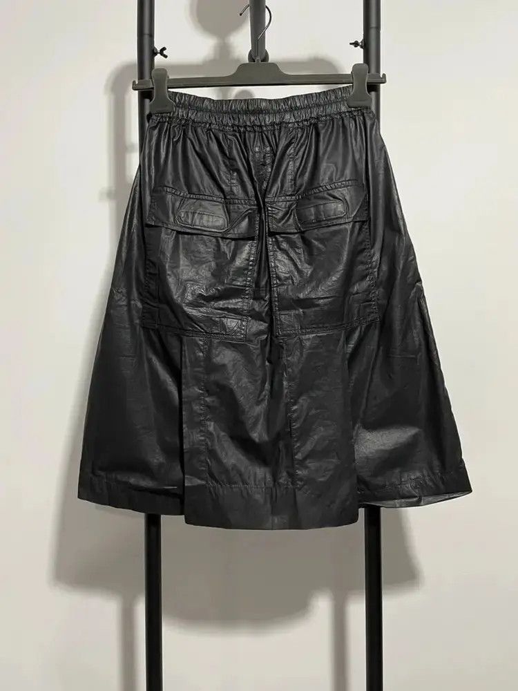 Rick Owens Sz xs Rick Owens Waxed Multi Layers Shorts-2505 Size US 30 / EU 46 - 2 Thumbnail