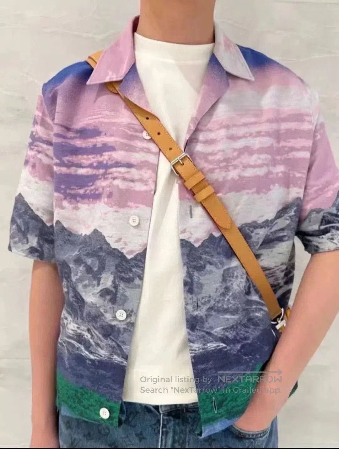 Louis Vuitton Louis Vuitton SS22 Landscape Print Casual Shirt. Size US M / EU 48-50 / 2 - 8 Thumbnail