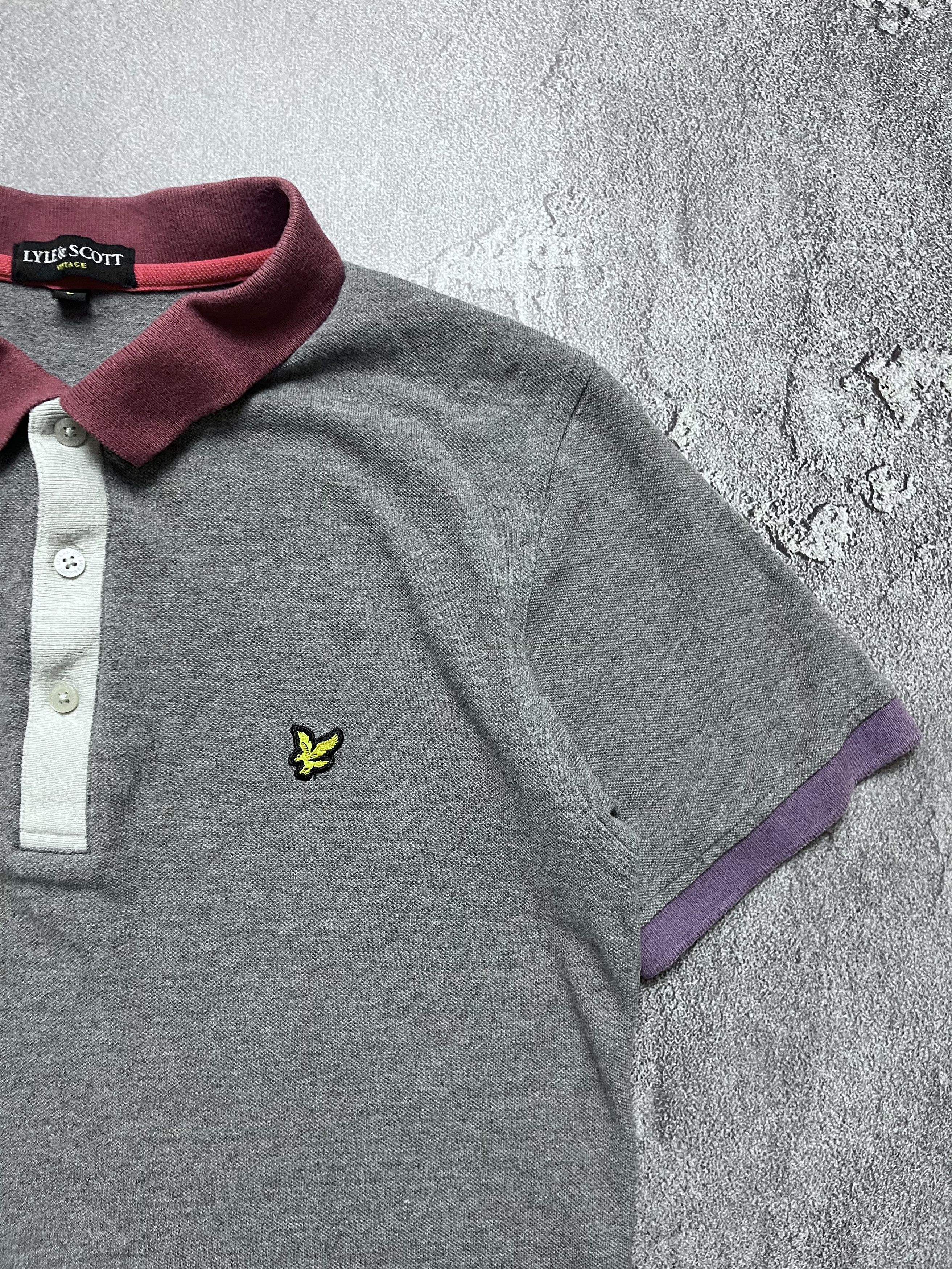 Lyle & Scott Vintage Polos Lyle Scott Big Logo Striped Mens L Size US L / EU 52-54 / 3 - 2 Thumbnail