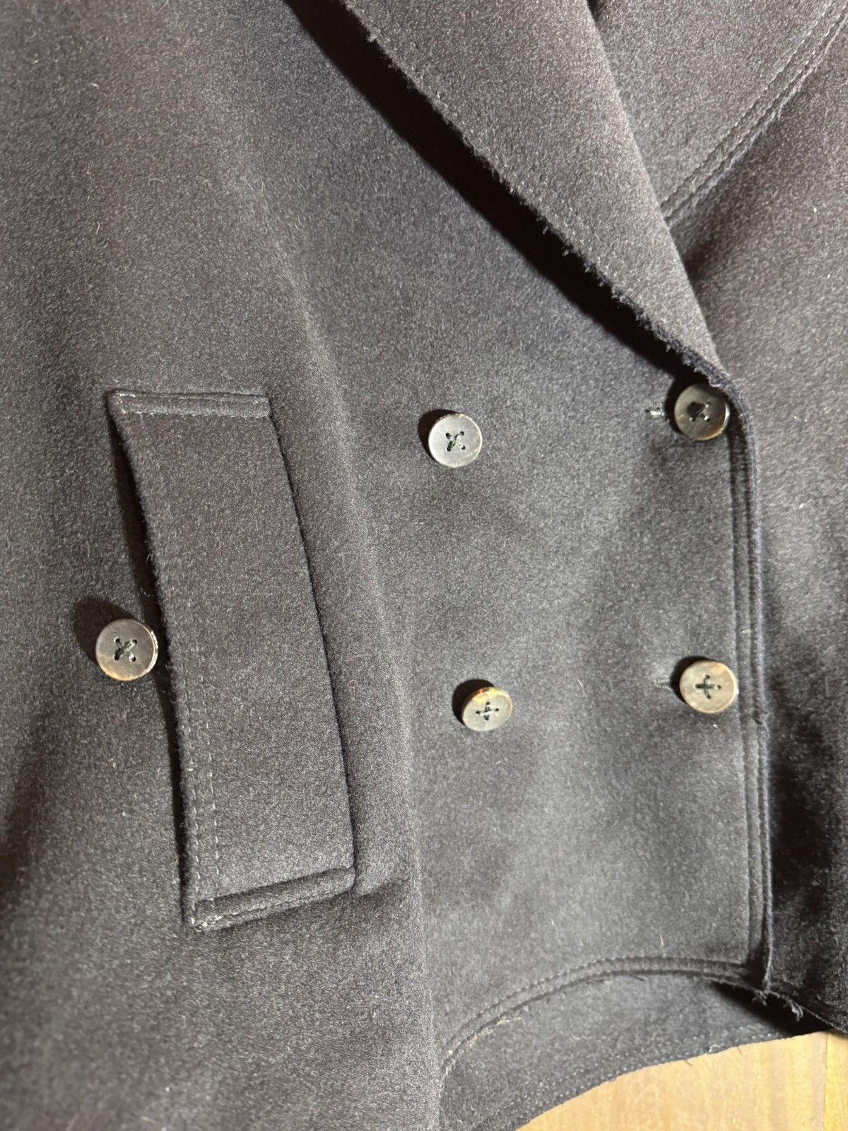 Damir Doma damir doma fw18 cashmere & wool cropped coat 40 fr wo Size M / US 6-8 / IT 42-44 - 5 Thumbnail
