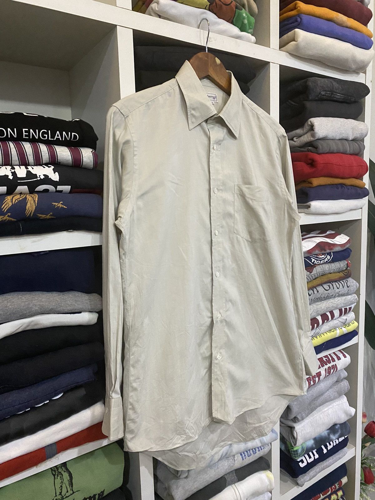 Burberry × Vintage Vintage Burberry Button Shirt Size US S / EU 44-46 / 1 - 4 Thumbnail