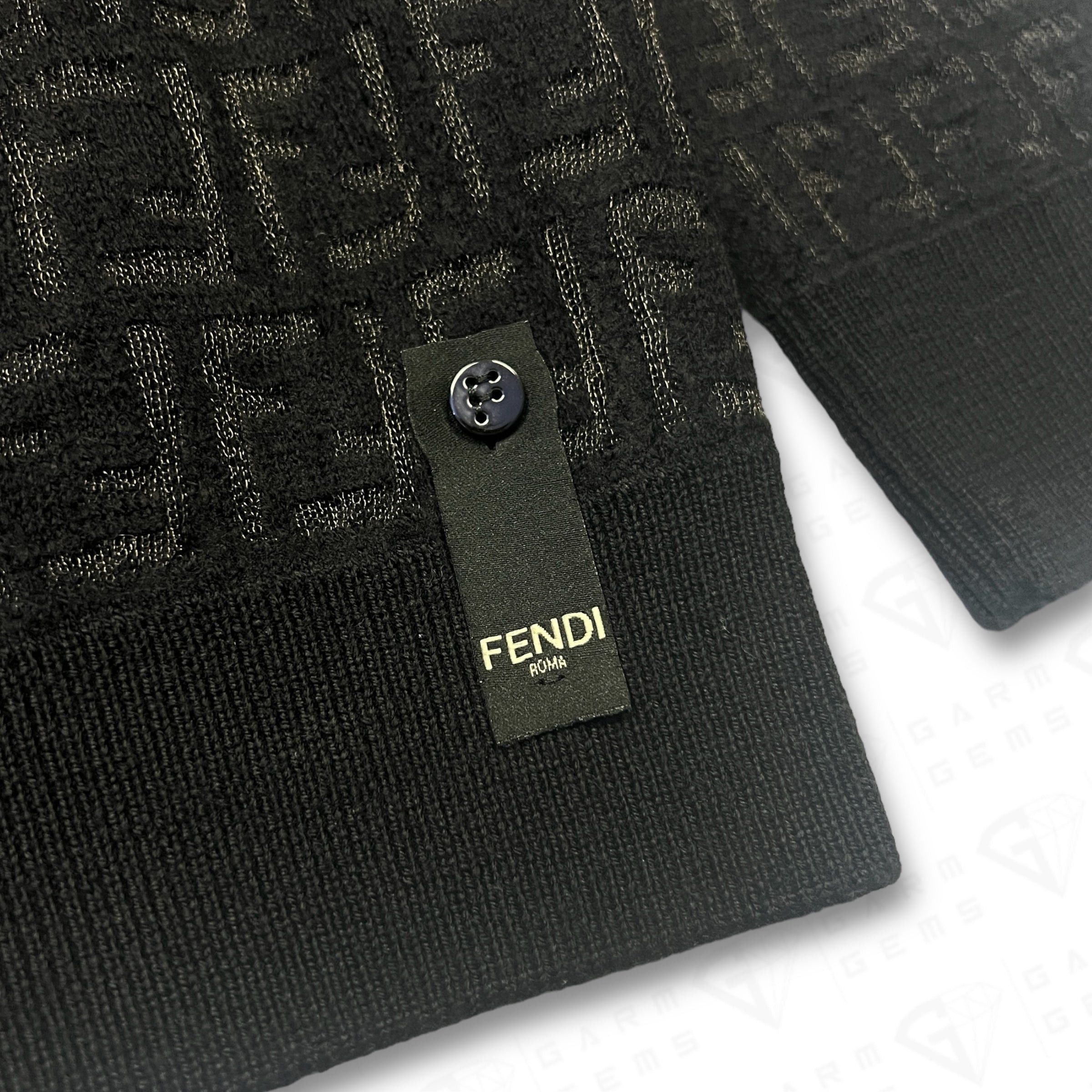 Fendi Fendi FF Knit Jumper Size US L / EU 52-54 / 3 - 4 Thumbnail