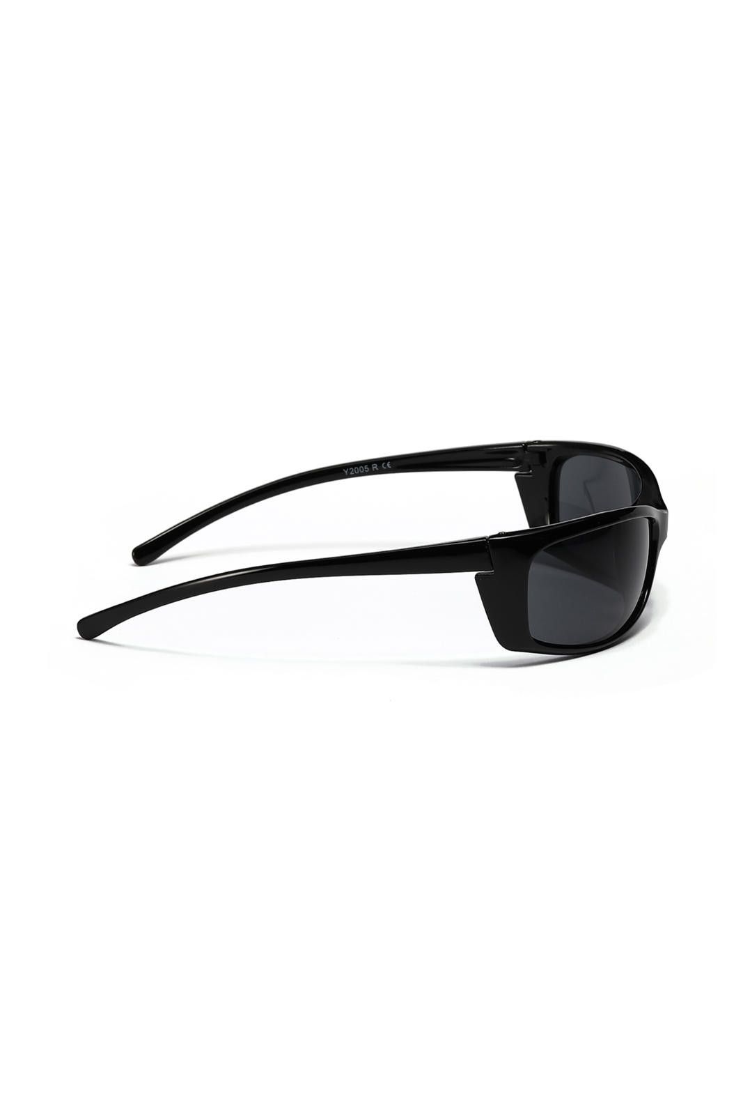 Other Y2k Avant Garde Futuristic Black Sunglasses Unisex OS Size ONE SIZE - 6 Thumbnail