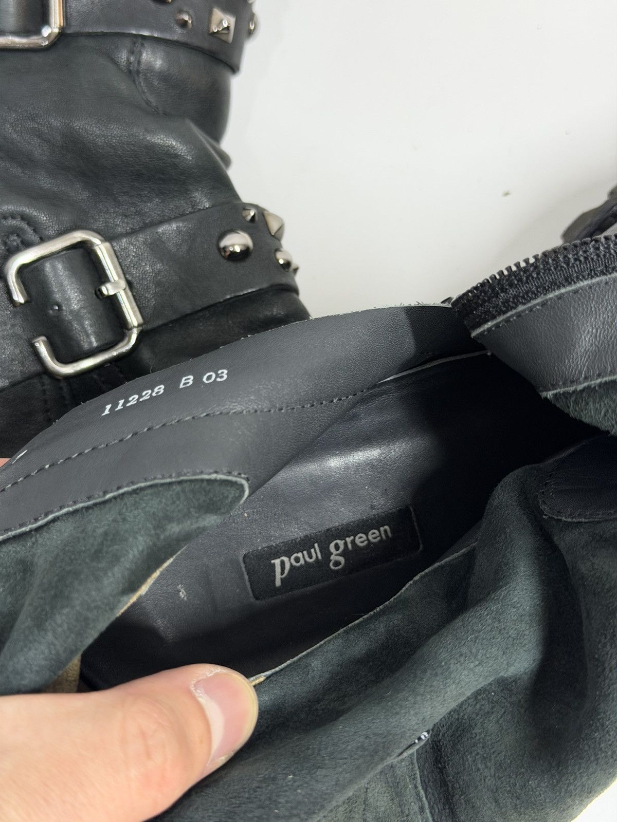 A.S.98 AS 98 Vibe Artisan Black Leather Side Zip Ankle Biker Boots Size US 8 / EU 41 - 15 Thumbnail