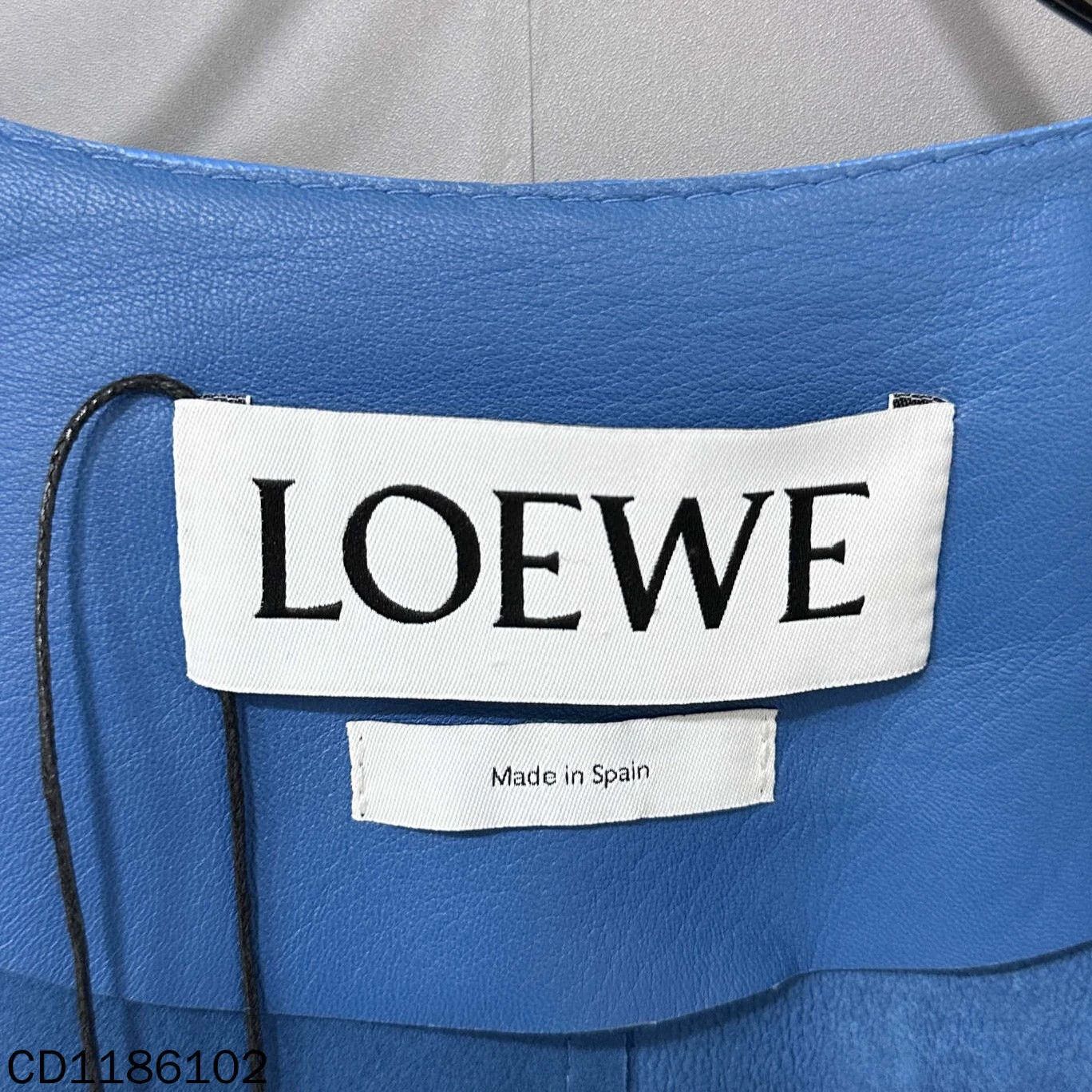Louis Vuitton LOEWE Lambskin Leather Long Trench Coat Size XS / US 0-2 / IT 36-38 - 5 Thumbnail