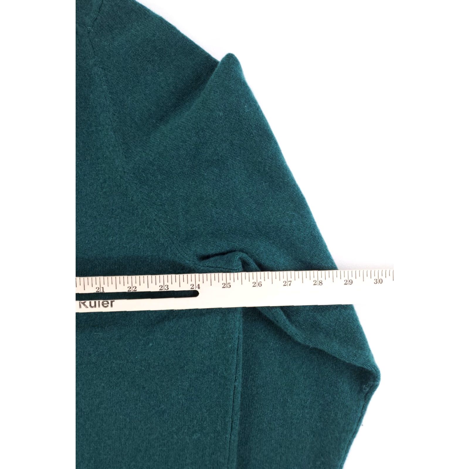 Nordstrom Nordstrom 100% Cashmere Green Crew Neck Sweater Mens XXL Pullover Crew Neck Green Cashmere Sweater Mens 2XL Size US XXL / EU 58 / 5 - 7 Thumbnail