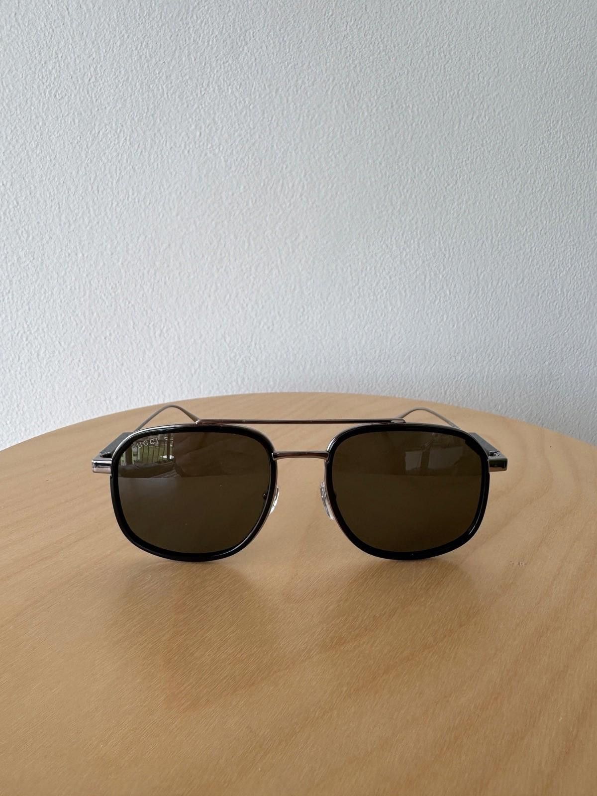 Gucci New Gucci sunglasses womens mens GG1310S 001 ruthenium grey Size ONE SIZE - 2 Thumbnail
