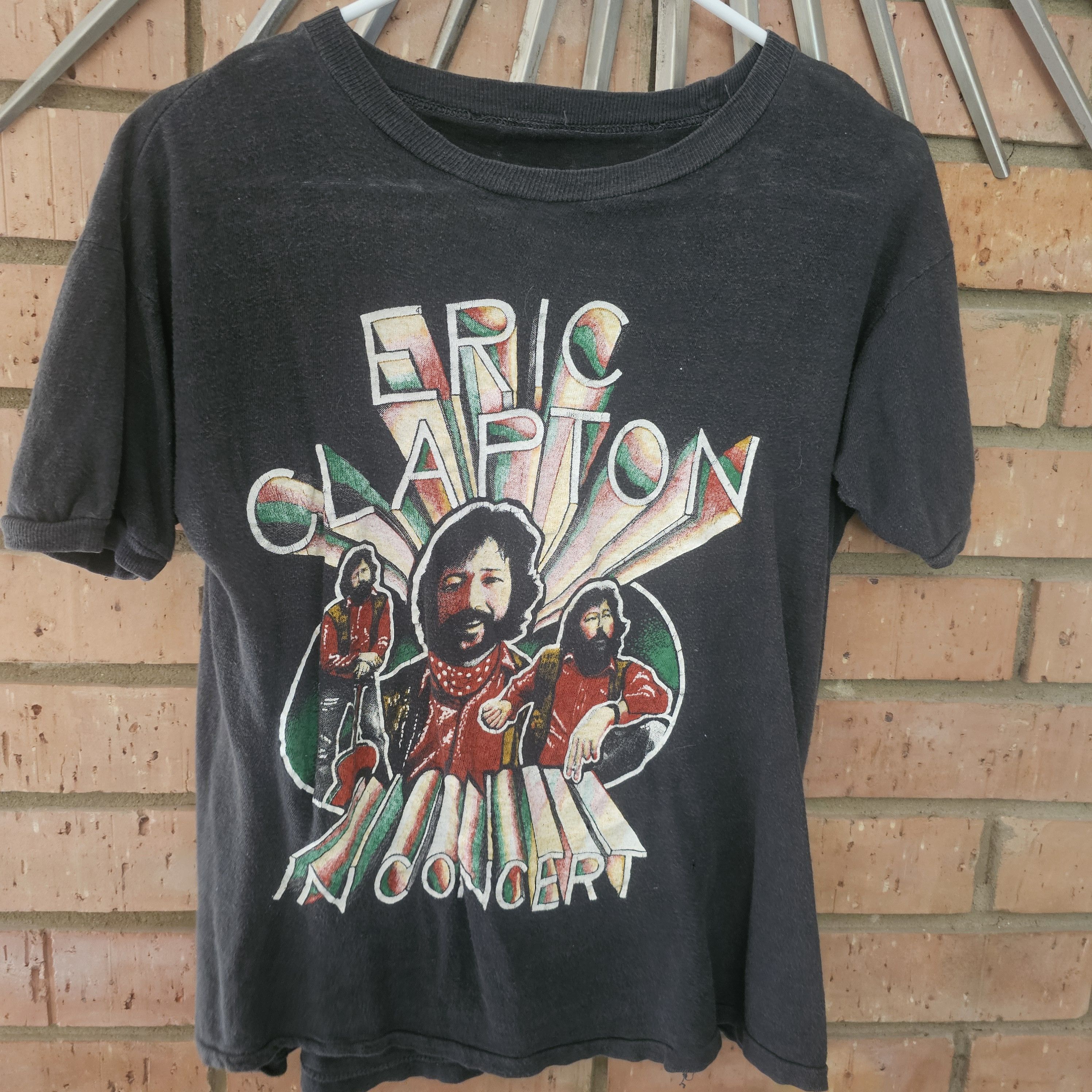 Vintage Vintage Eric Clapton In Concert T-Shirt Size US XS / EU 42 / 0 - 1 Thumbnail