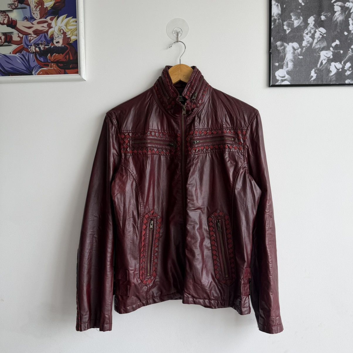 In The Attic Vintage In The Attic Leather Rider Jacket Size US L / EU 52-54 / 3 - 1 Thumbnail