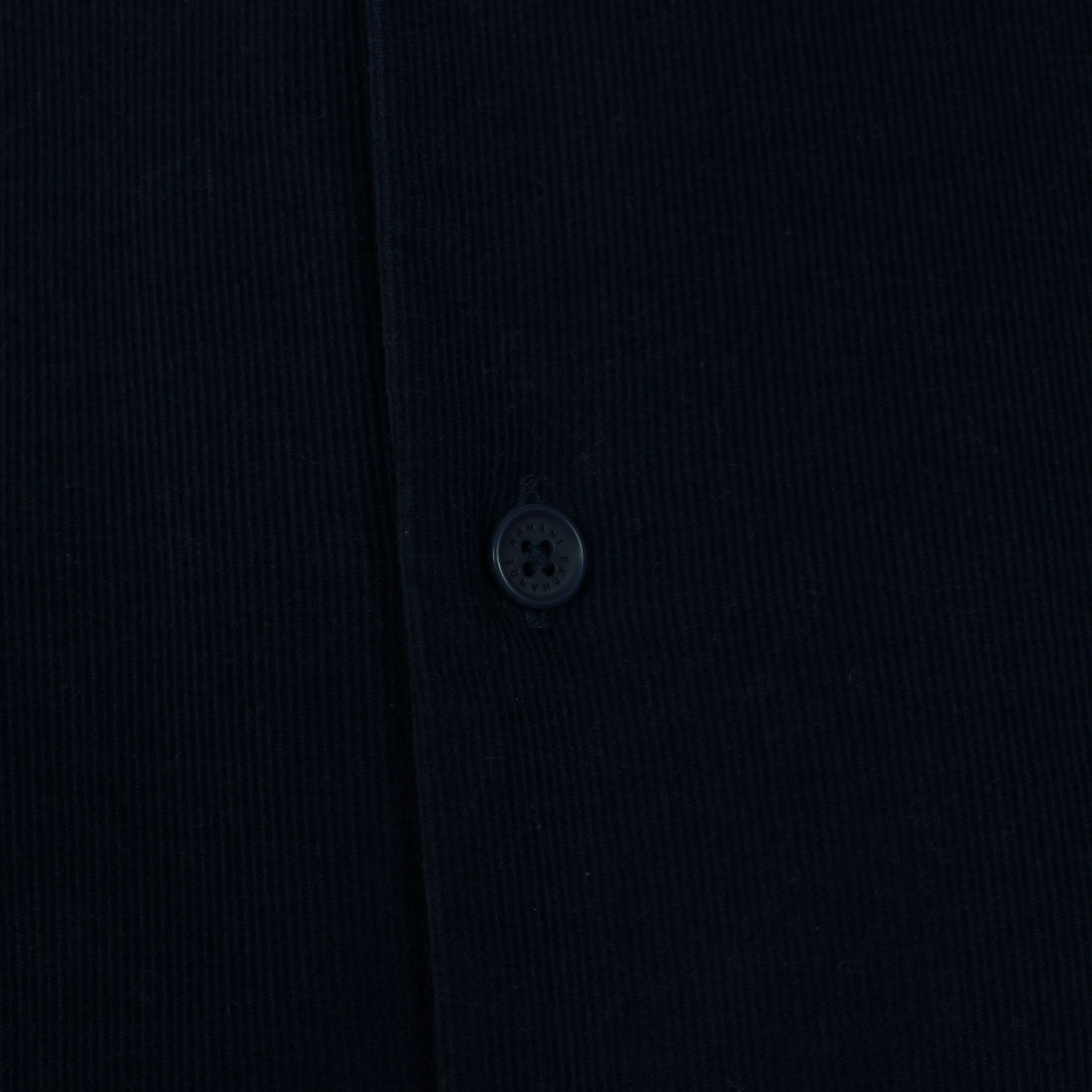 Armani Exchange EA Armani Exchange shirt velvet cotton L XL navy blue Size US XL / EU 56 / 4 - 5 Thumbnail