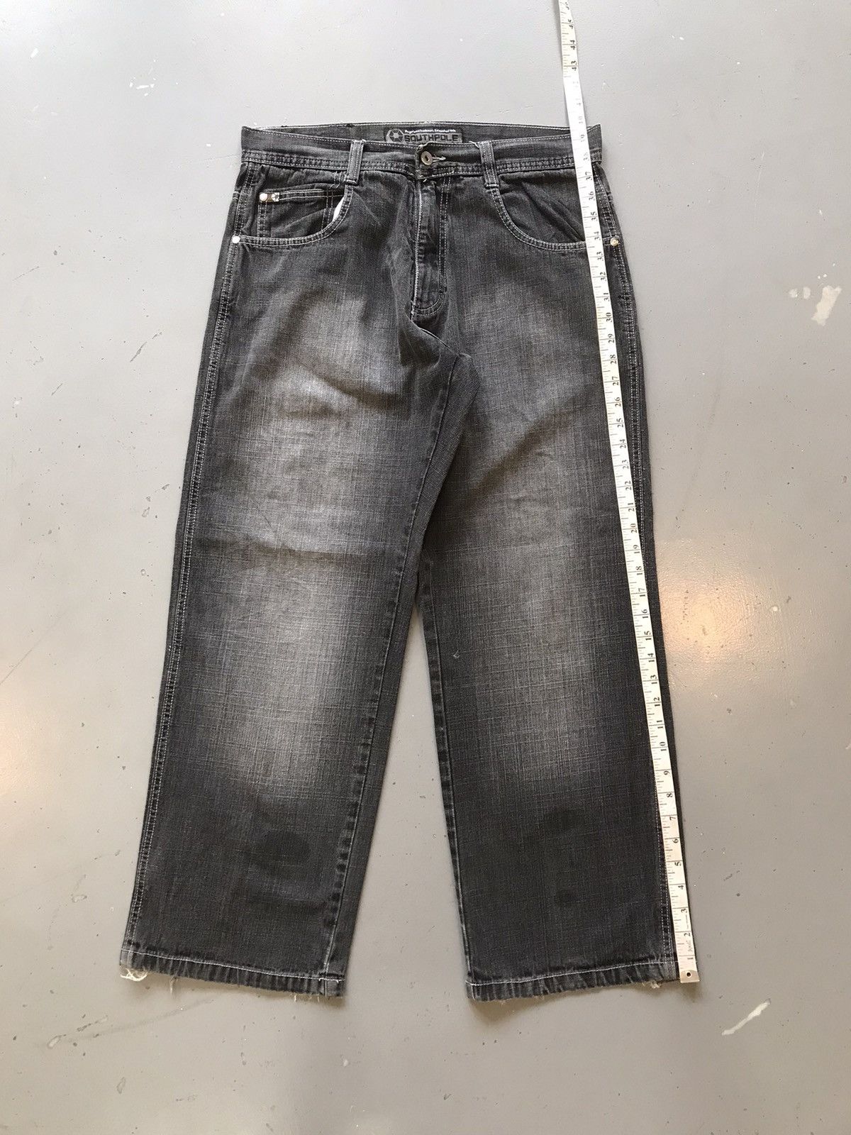 Southpole × Vintage Vintage Southpole brown tab denim Size US 34 / EU 50 - 2 Thumbnail