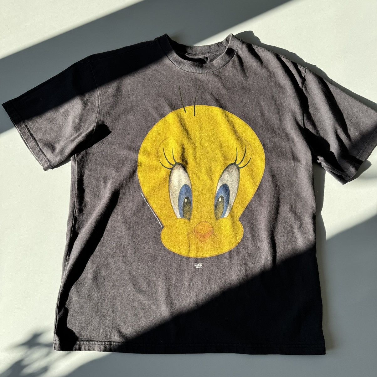 LFDY × Represent Clo. Live Fast Die Young Looney Tunes Tweety Baggy Washed T-shirt Size US M / EU 48-50 / 2 - 1 Thumbnail