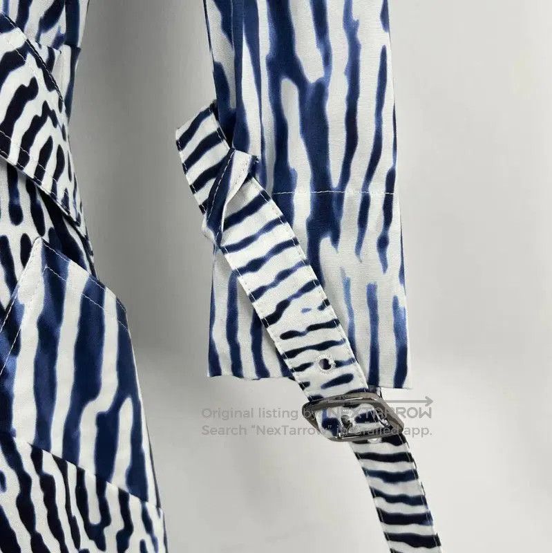 Max Mara MaxMara Blue Cotton Women's Dress . Size M / US 6-8 / IT 42-44 - 6 Thumbnail