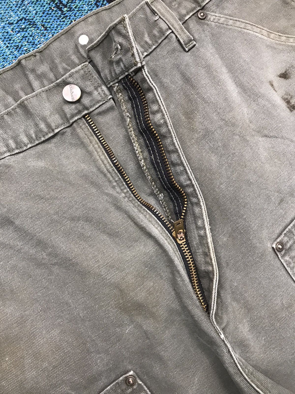 Carhartt Vintage Carhartt B136 MOS dusty double knee workwear denim Size US 42 / EU 58 - 8 Thumbnail