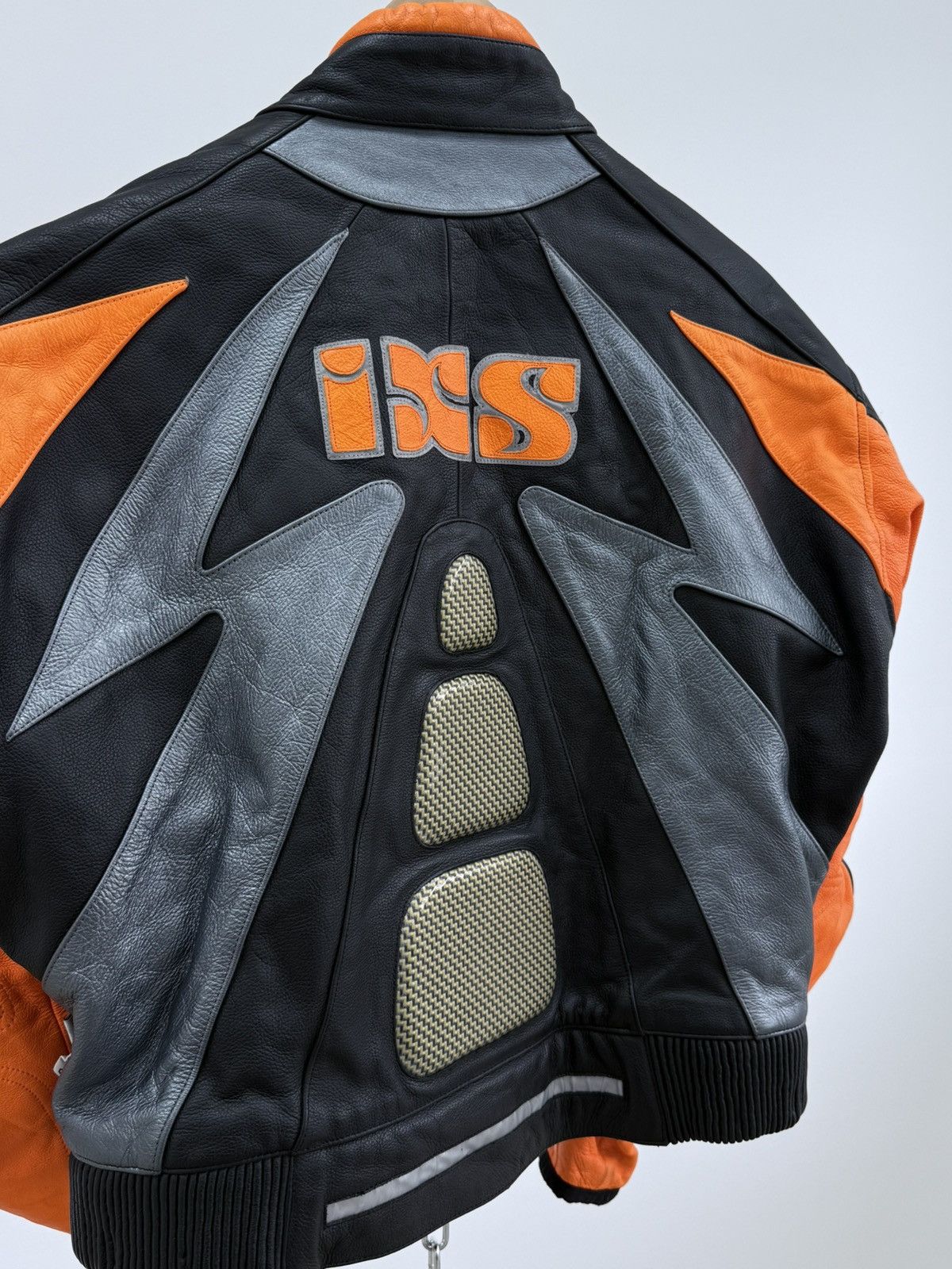 Japanese Brand Vintage IXS Moto Leather Jacket Size US XL / EU 56 / 4 - 9 Thumbnail
