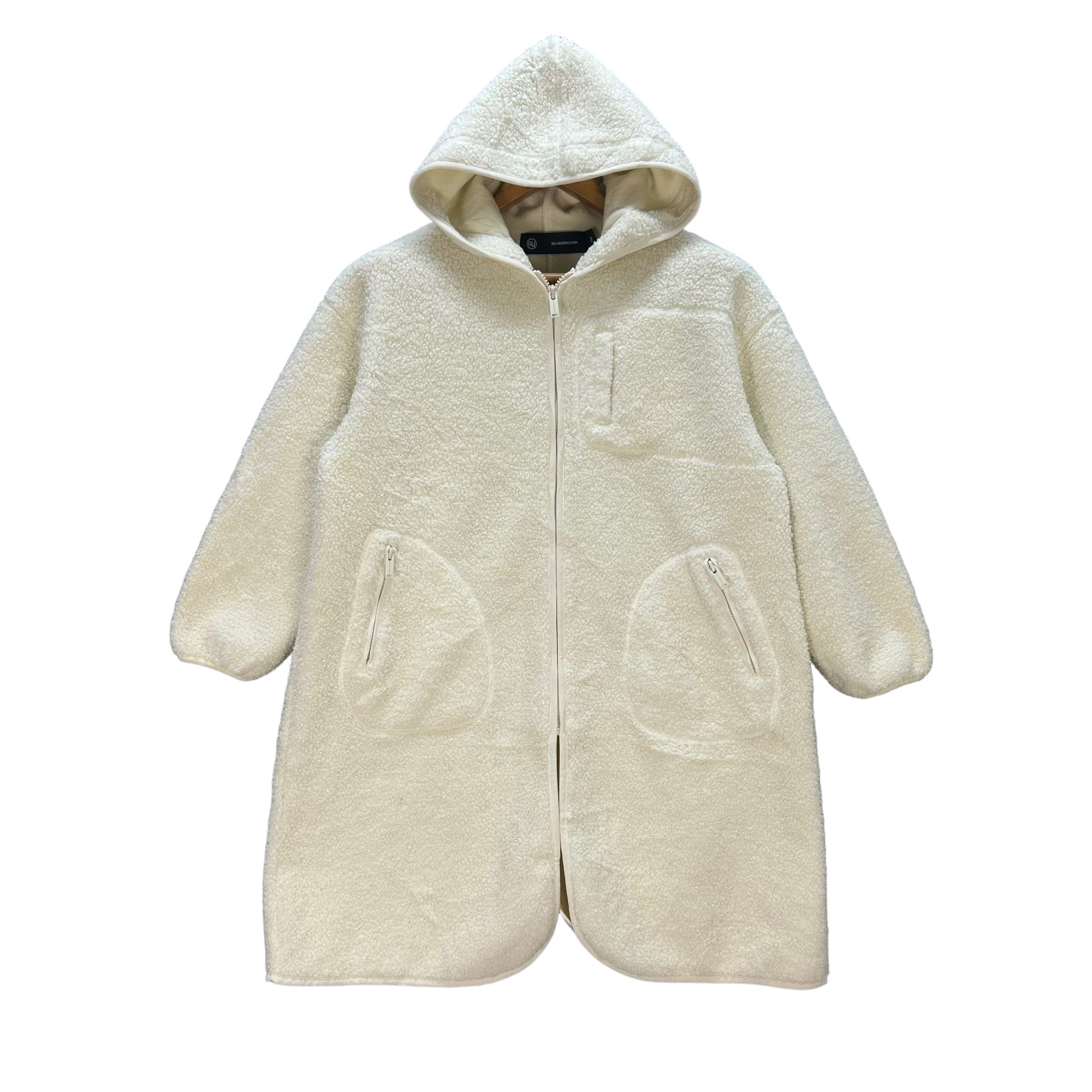 GU × Undercover GU X UNDERCOVER KID HOODIE FLEECE JACKET #8566-014 Size US S / EU 44-46 / 1 - 1 Thumbnail